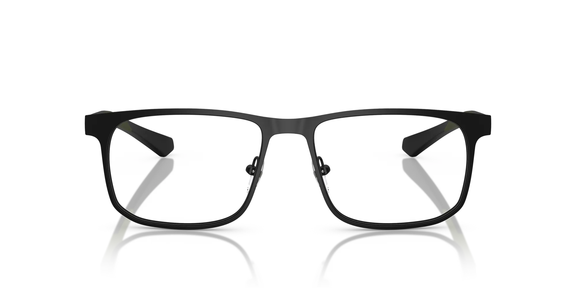 Emporio Armani EA1163 3001 Montature da vista Metallo Nero Squadrata Normale - immagine 3