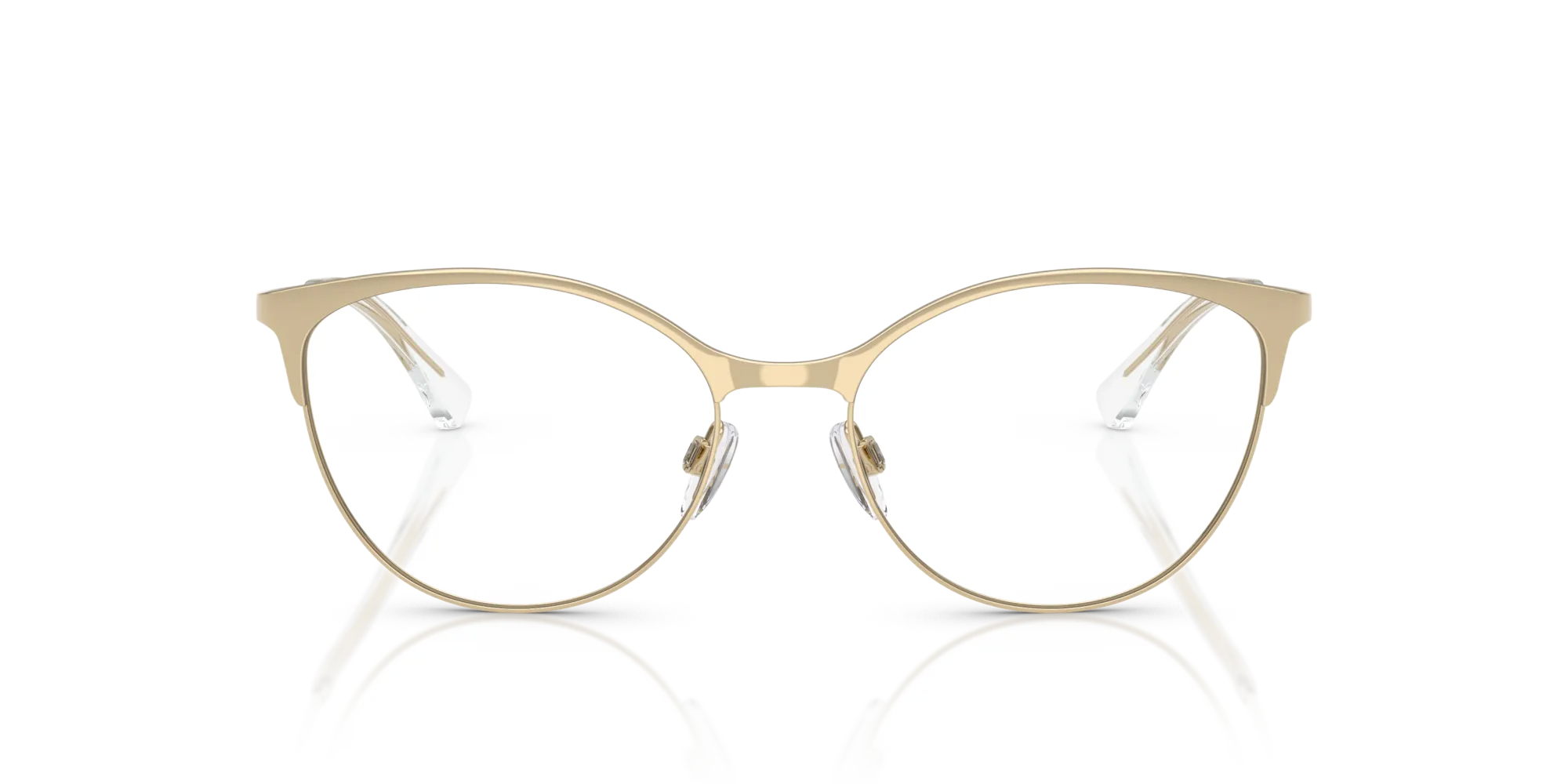 Emporio Armani EA1087 3013 Montature da vista Metallo Oro Cat Eye Normale - immagine 3
