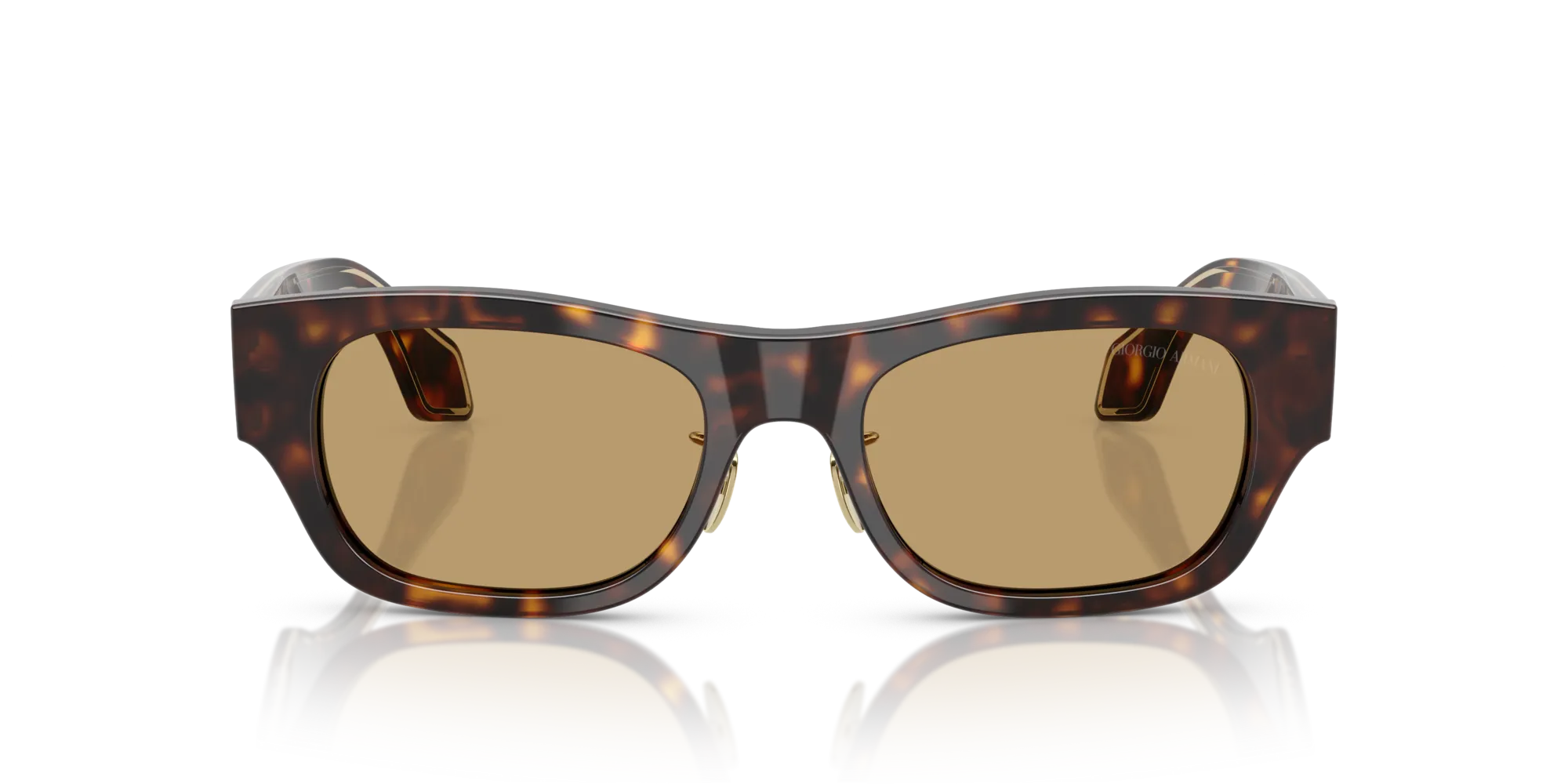 Giorgio Armani AR8224 502673 Occhiali da sole Acetato Tartaruga Marrone Pillow Normale - immagine 3