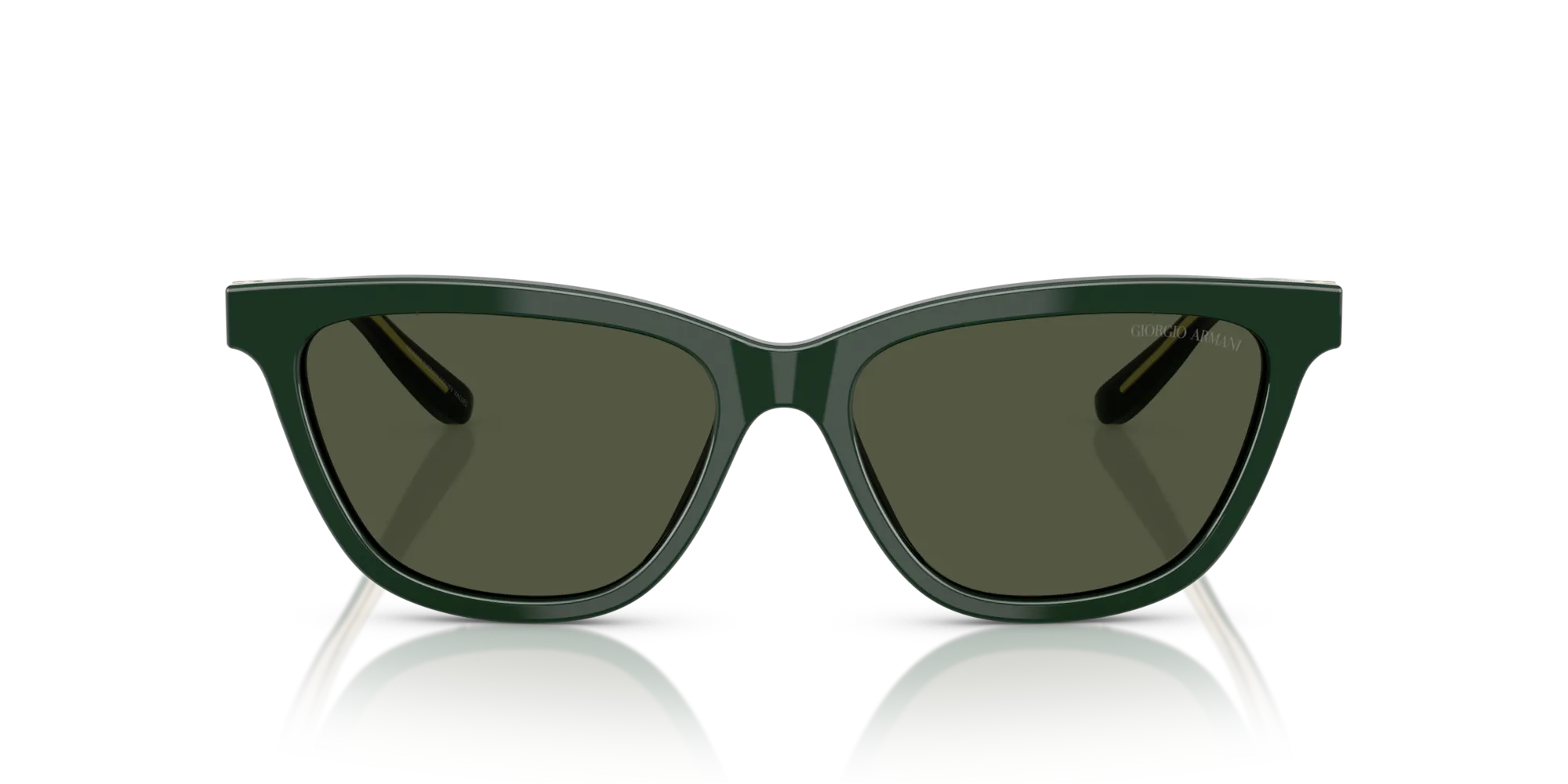 Giorgio Armani AR8221 617331 Occhiali da sole Acetato Verde Verde Cat Eye Normale - immagine 3