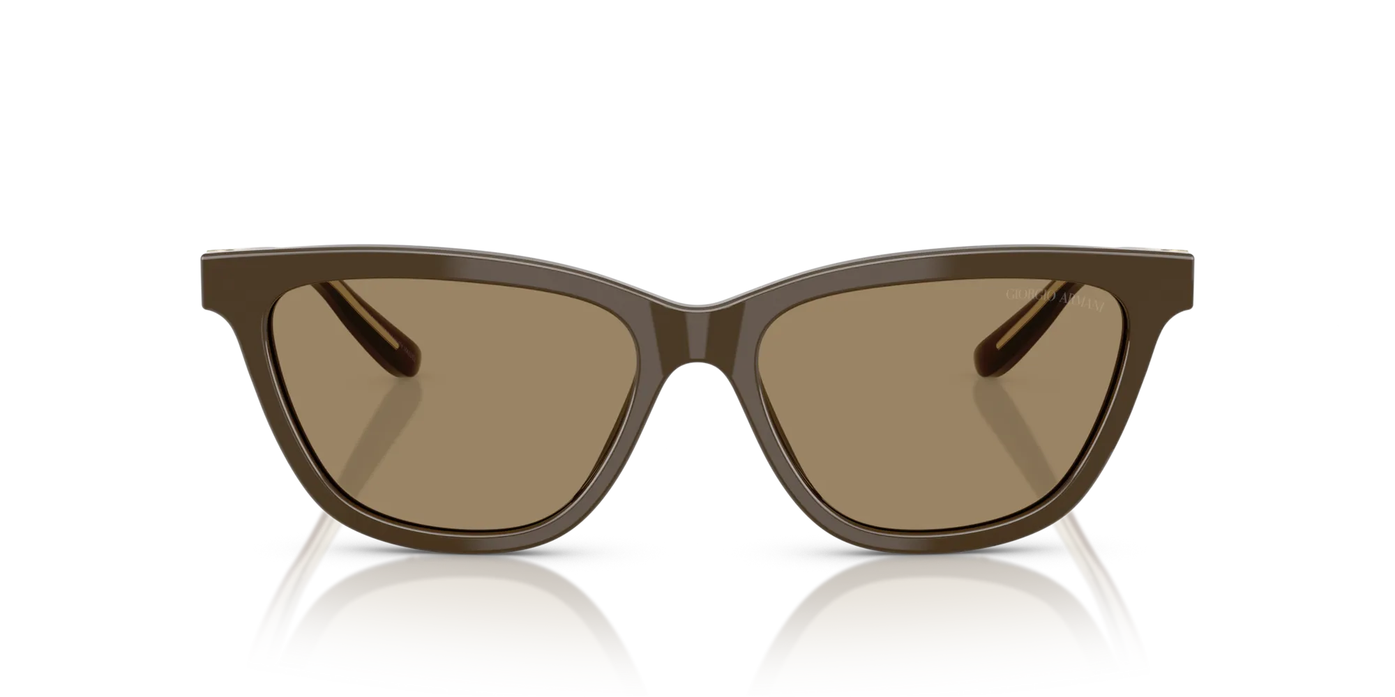 Giorgio Armani AR8221 595753 Occhiali da sole Acetato Marrone Marrone Cat Eye Normale - immagine 3