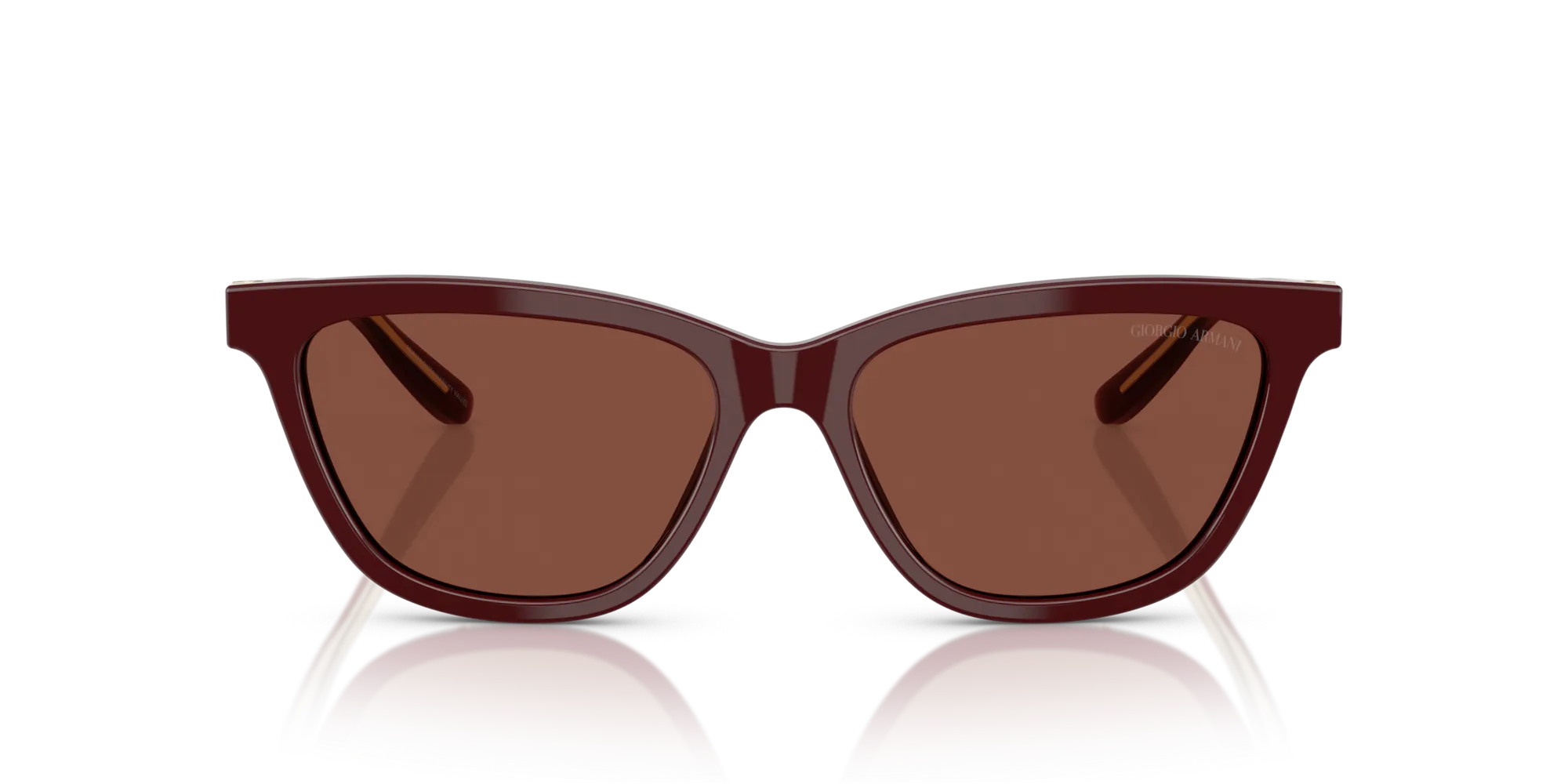 Giorgio Armani AR8221 5955C5 Occhiali da sole Acetato Rosso Rosso Cat Eye Normale - immagine 3