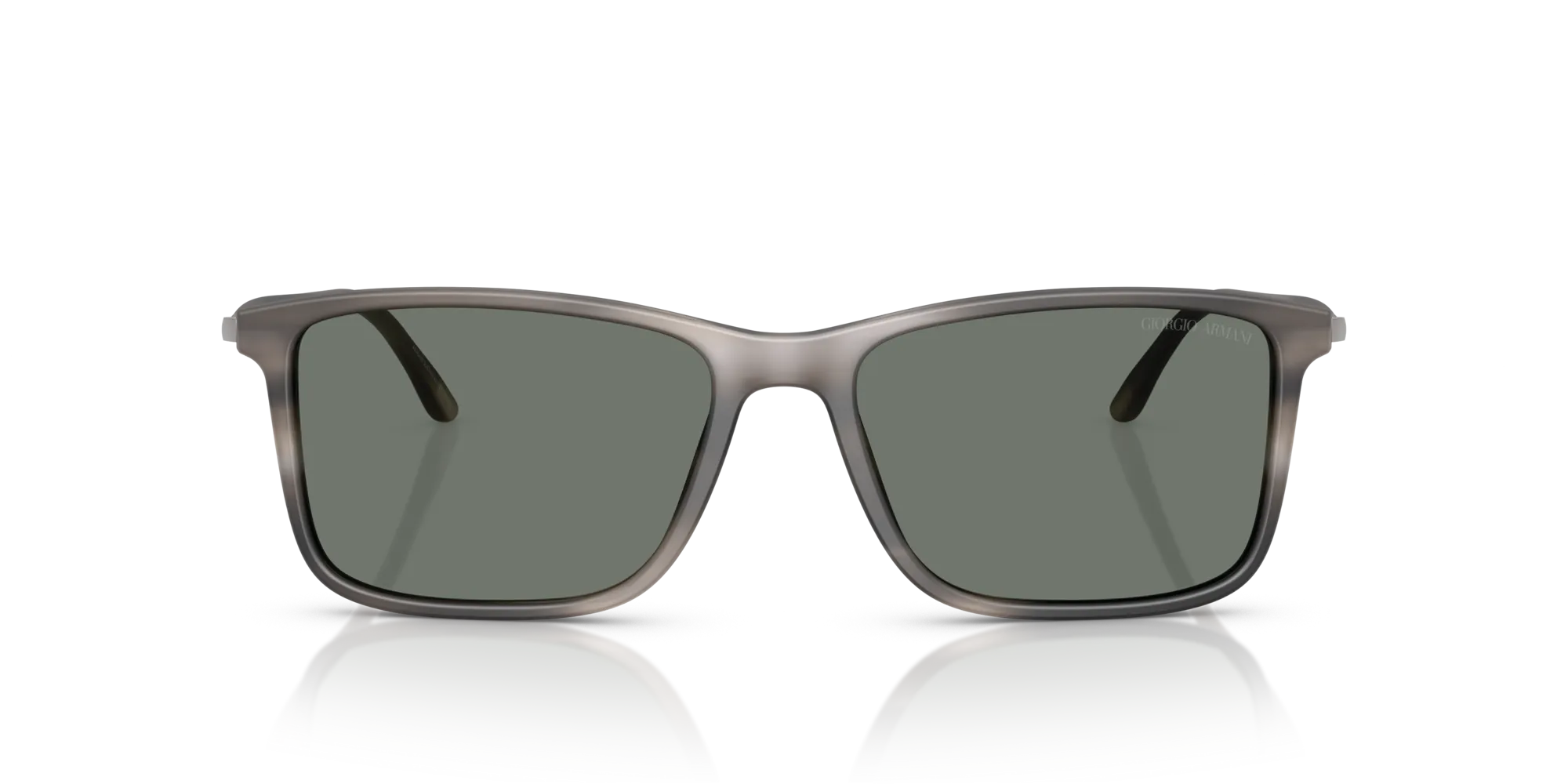 Giorgio Armani AR8218 616611 Occhiali da sole Acetato Grigio Grigio Squadrata Normale - immagine 3