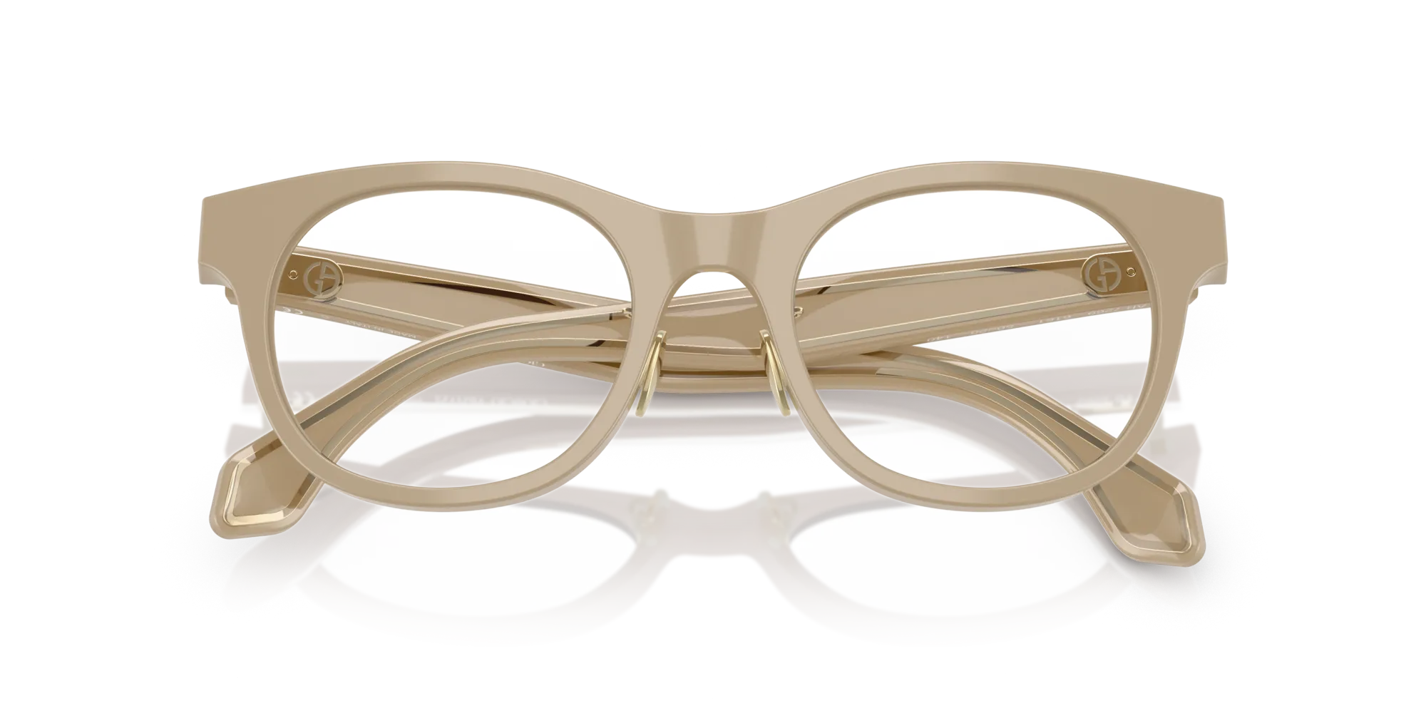 Giorgio Armani AR7269 6161 Montature da vista Acetato Grigio Rotonda Normale - immagine 2