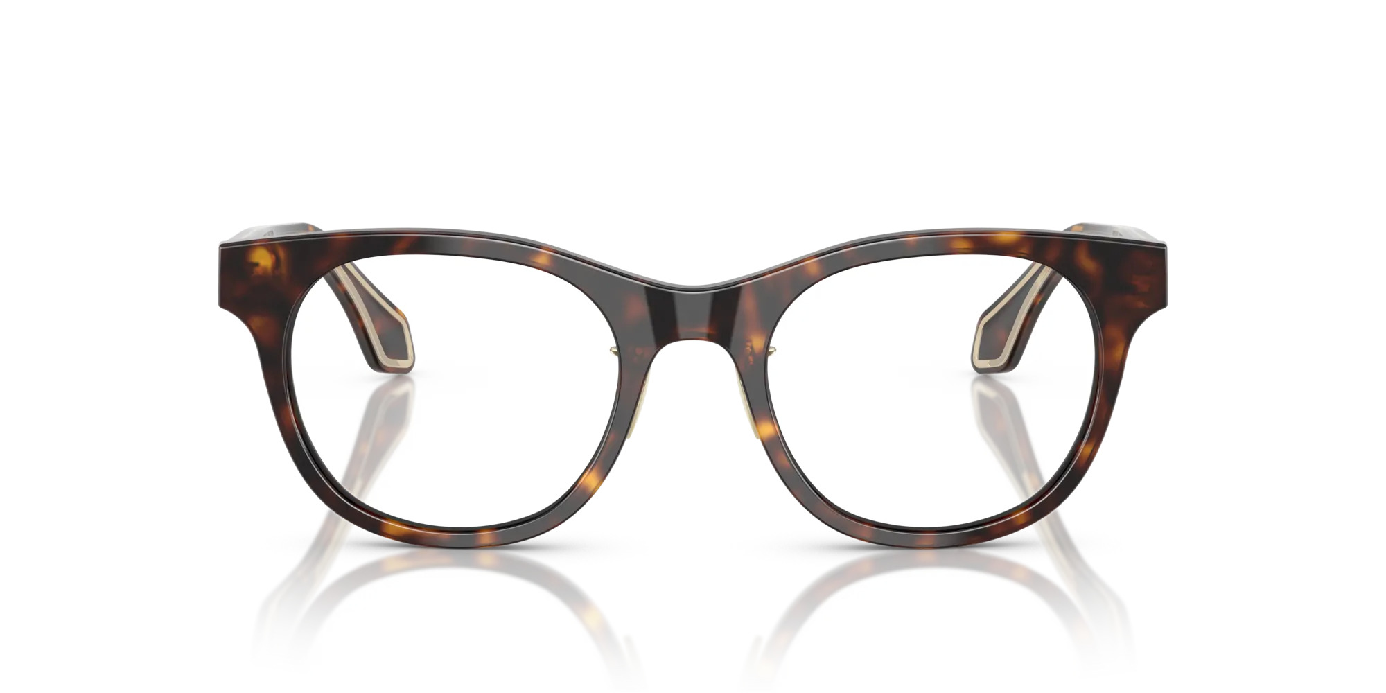 Giorgio Armani AR7269 5026 Montature da vista Acetato Tartaruga Rotonda Normale - immagine 3