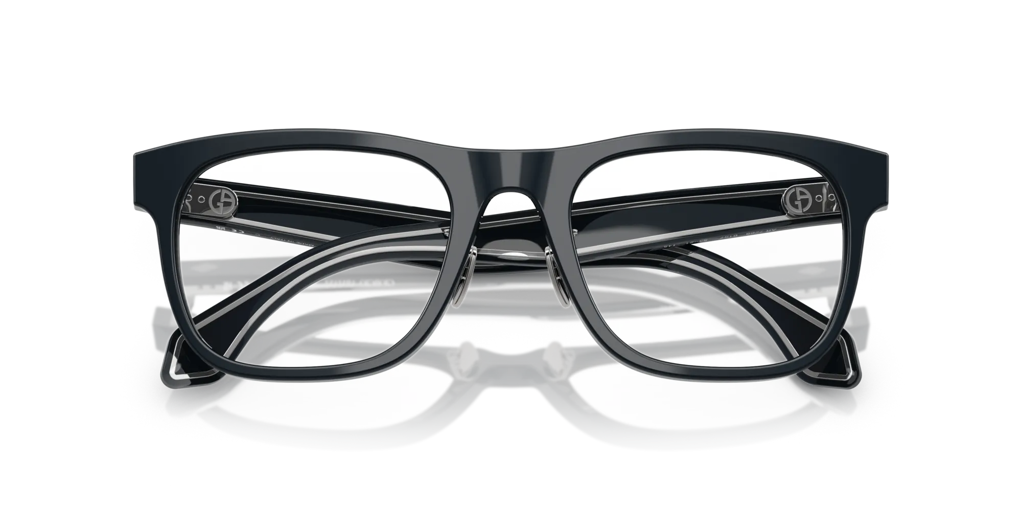 Giorgio Armani AR7268 6157 Montature da vista Acetato Blu Squadrata Normale - immagine 2