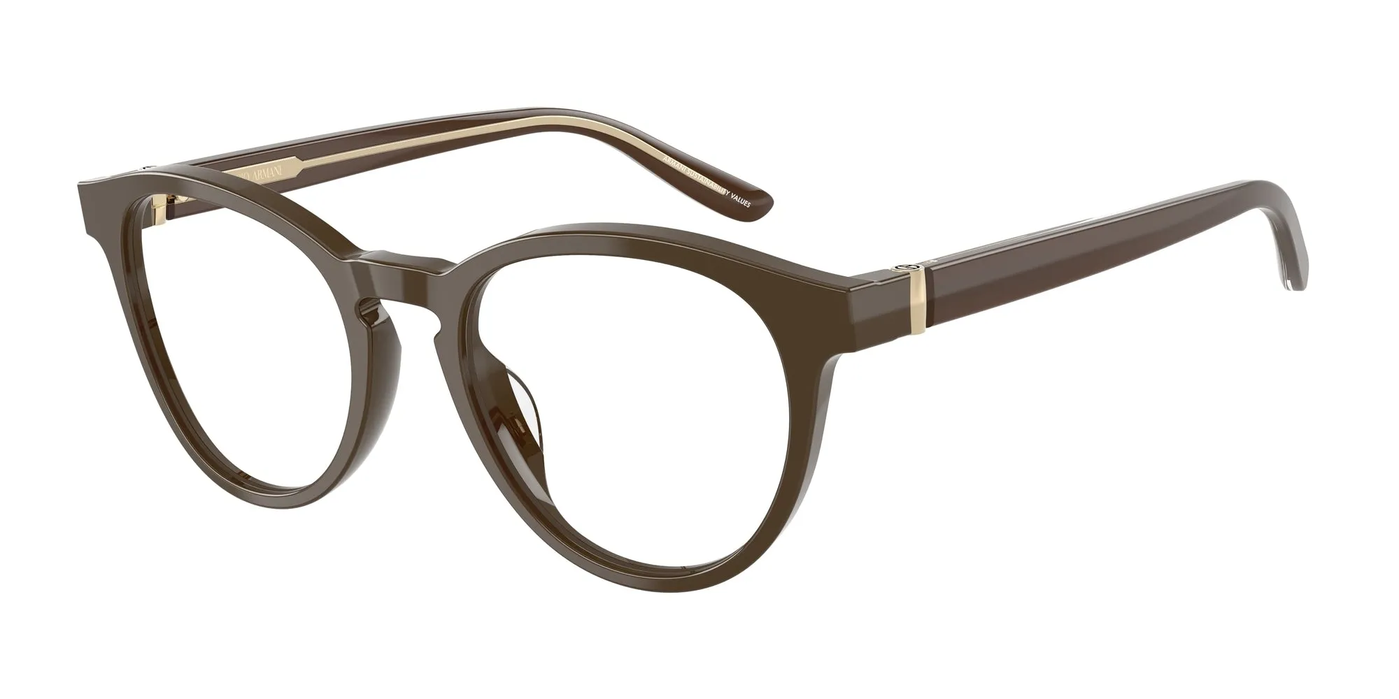 Giorgio Armani AR7266U 5957 Montature da vista Acetato Marrone Pantos Normale - immagine 1