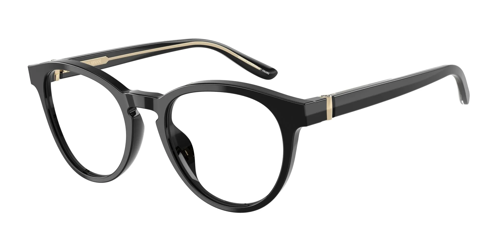 Giorgio Armani AR7266U 5875 Montature da vista Acetato Nero Pantos Normale - immagine 1