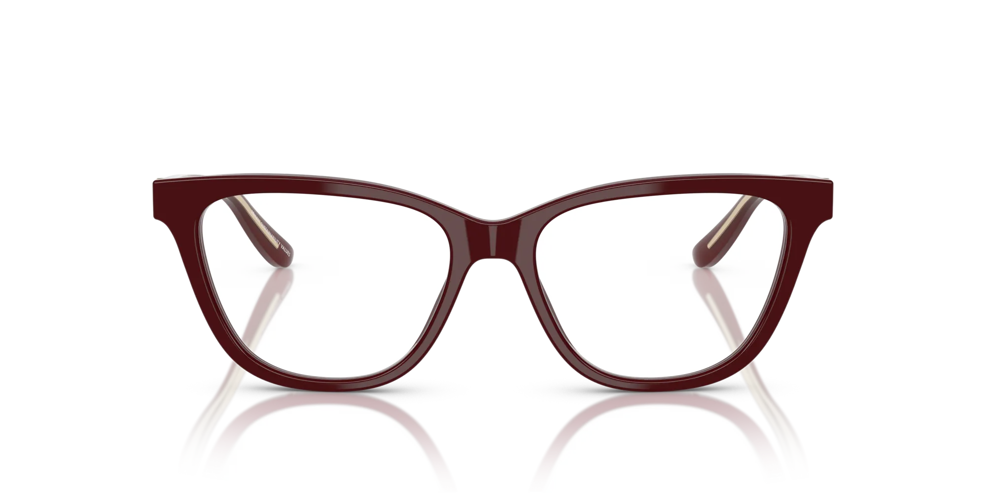 Giorgio Armani AR7263 5955 Montature da vista Acetato Rosso Cat Eye Normale - immagine 3