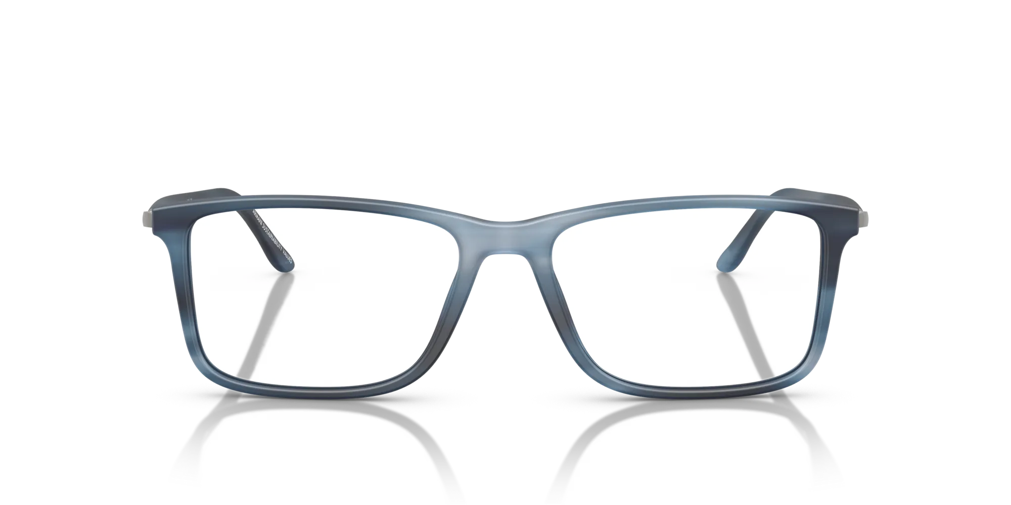Giorgio Armani AR7261 6165 Montature da vista Acetato Blu Squadrata Normale - immagine 3