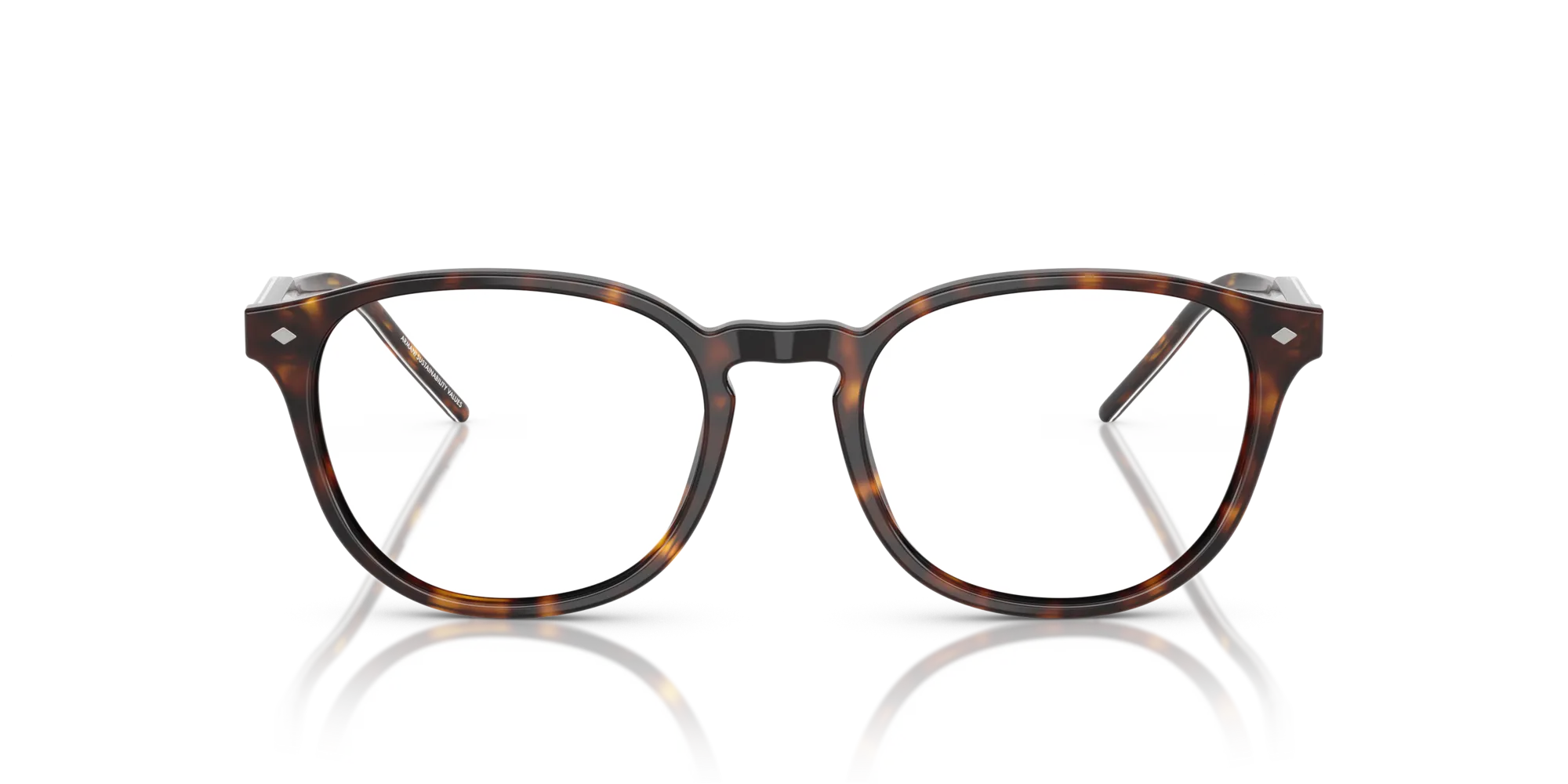 Giorgio Armani AR7259 5879 Montature da vista Acetato Tartaruga Pantos Normale - immagine 3