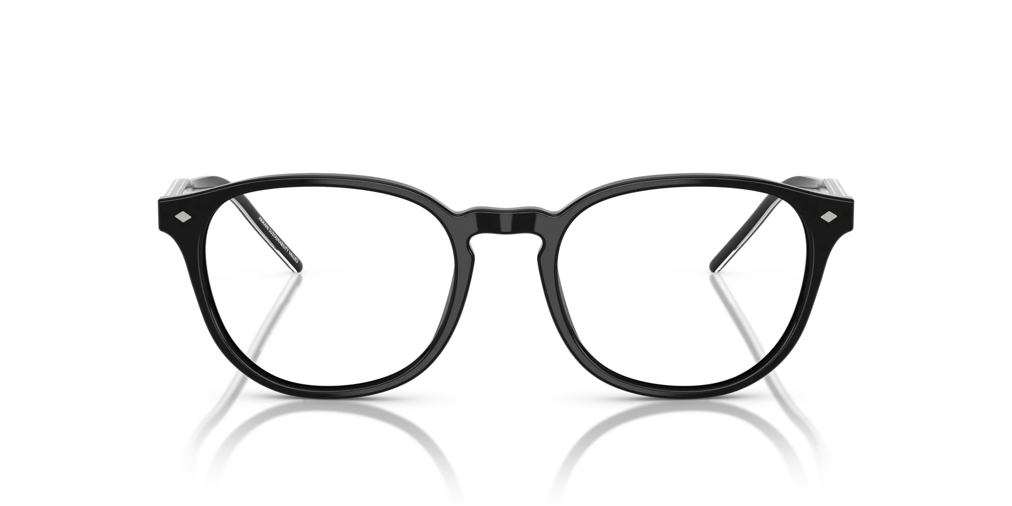 Giorgio Armani AR7259 5875 Montature da vista Acetato Nero Pantos Normale - immagine 3