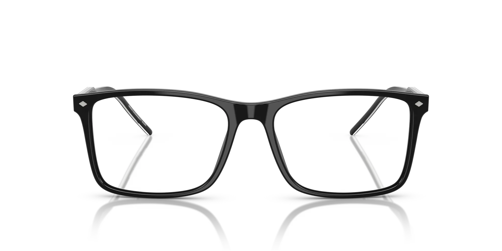 Giorgio Armani AR7258 5875 Montature da vista Acetato Nero Squadrata Normale - immagine 3