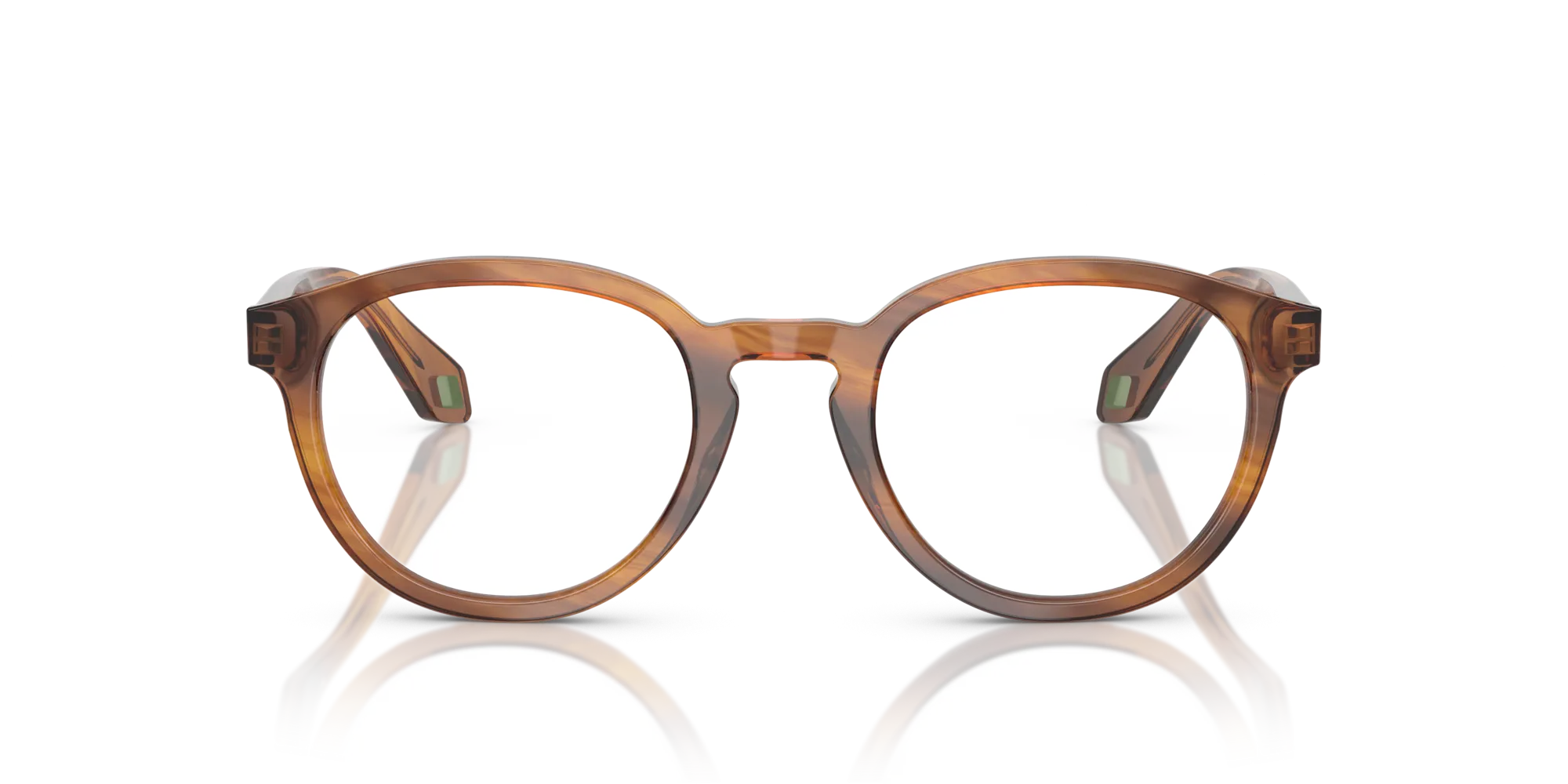 Giorgio Armani AR7248 6163 Montature da vista Acetato Tartaruga Trasparente Pantos Normale - immagine 3