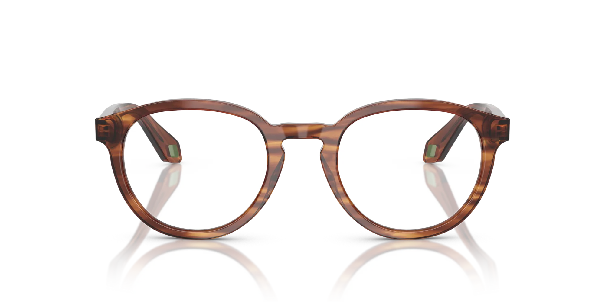Giorgio Armani AR7248 6162 Montature da vista Acetato Tartaruga Trasparente Pantos Normale - immagine 3