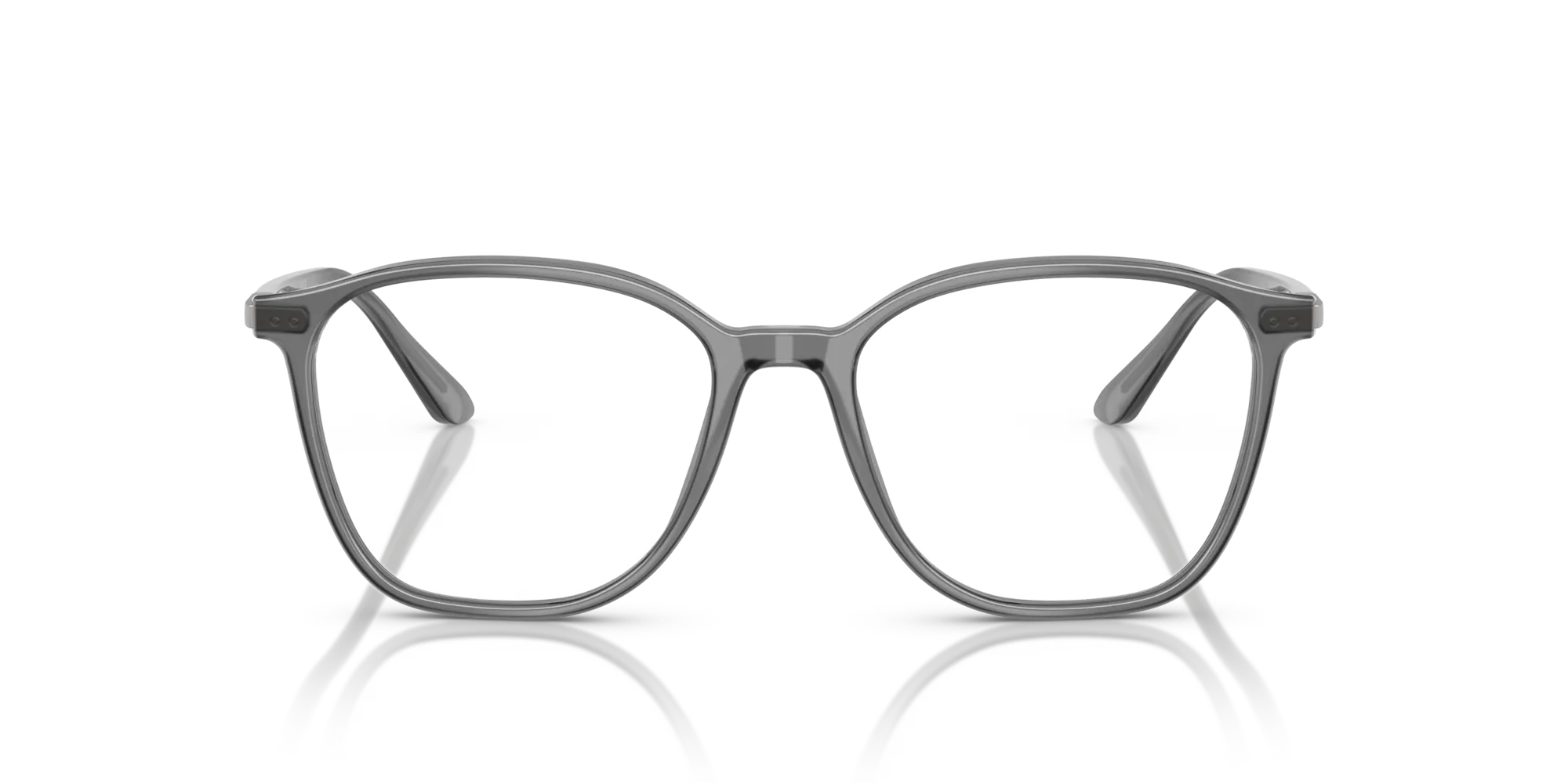 Giorgio Armani AR7236 5681 Montature da vista Acetato Grigio Trasparente Squadrata Normale - immagine 3