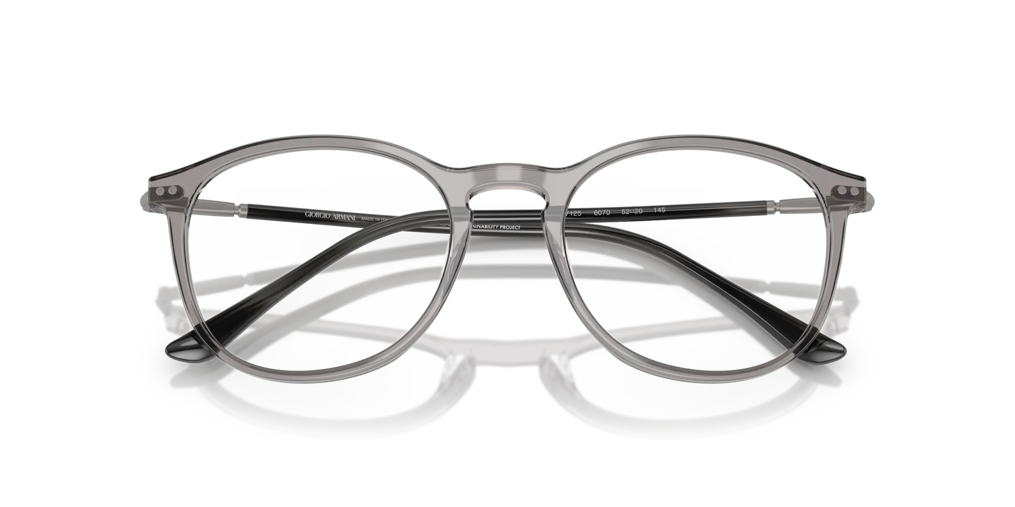 Giorgio Armani AR7125 6070 Montature da vista Acetato Grigio Pantos Normale - immagine 2