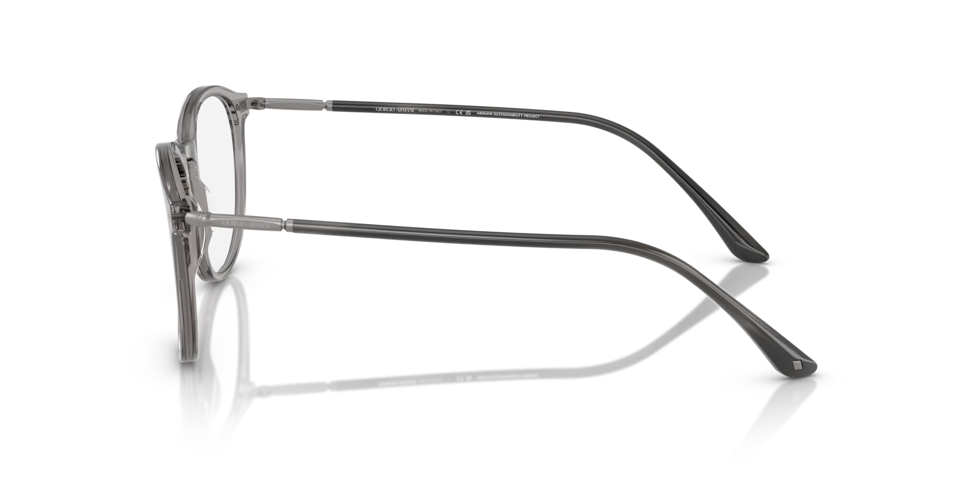 Giorgio Armani AR7125 6070 Montature da vista Acetato Grigio Pantos Normale - immagine 4