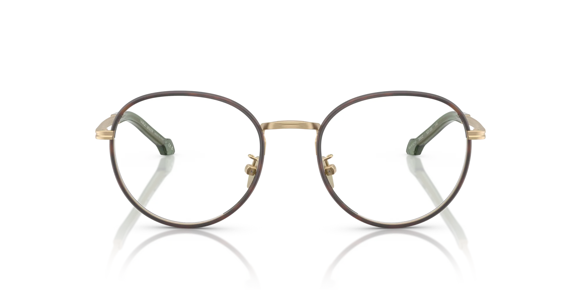 Giorgio Armani AR5151J 3002 Montature da vista Metallo Oro Pantos Normale - immagine 3