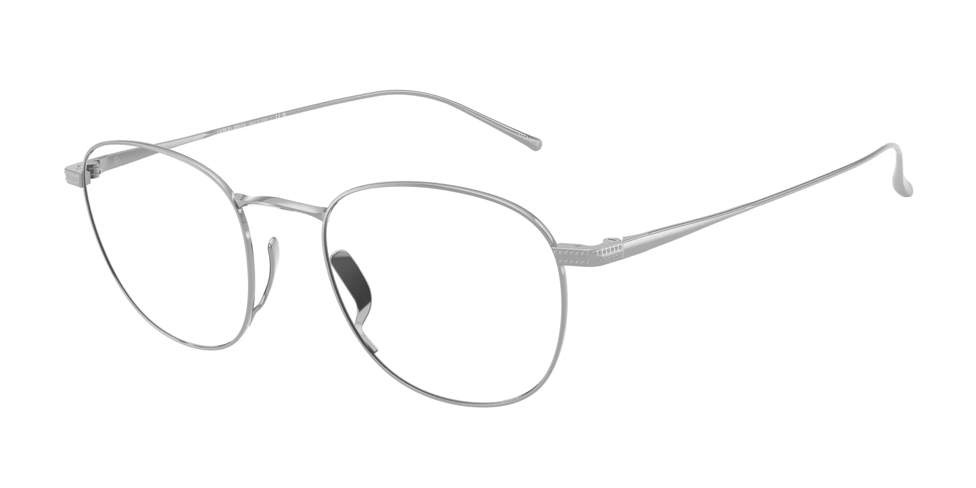Giorgio Armani AR5148T 3387 Montature da vista Titanio Argento Pantos Normale - immagine 1