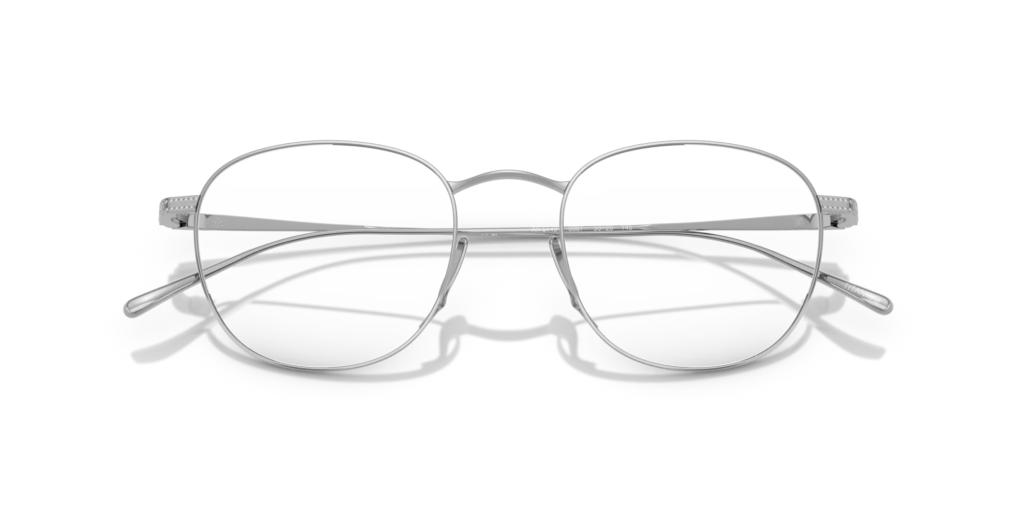 Giorgio Armani AR5148T 3387 Montature da vista Titanio Argento Pantos Normale - immagine 2
