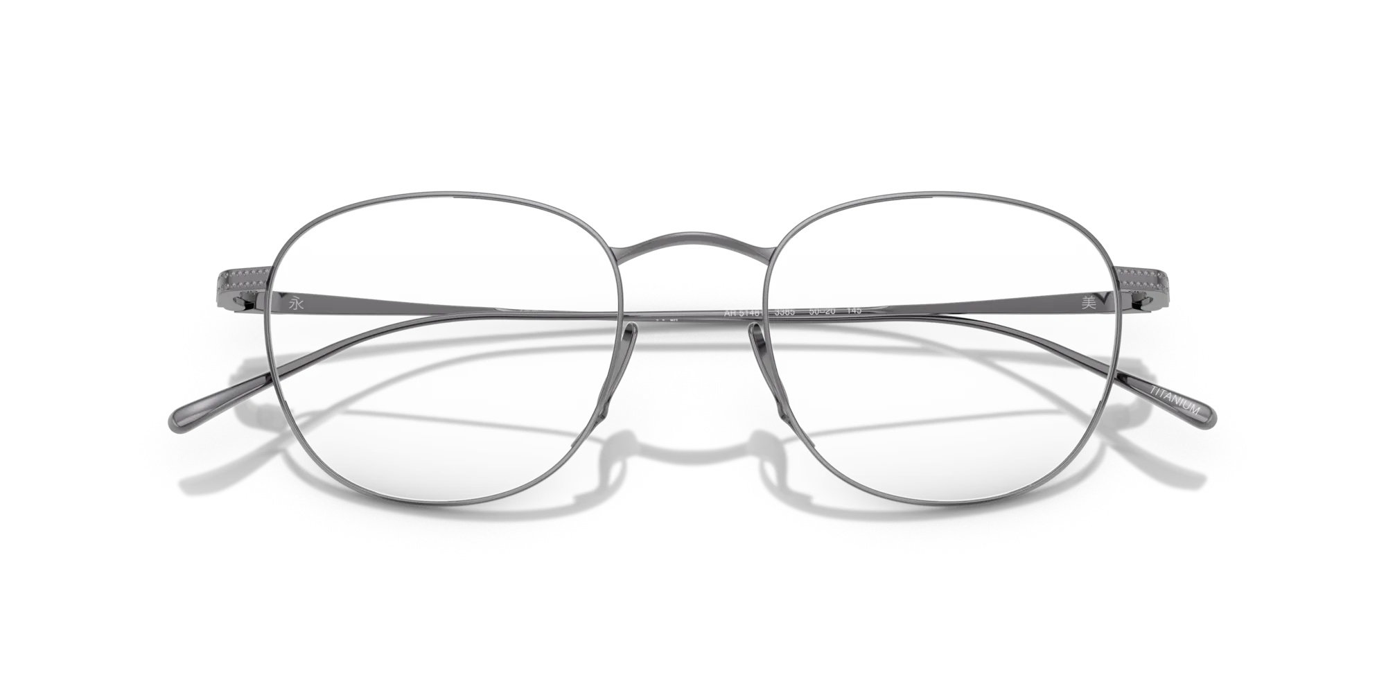 Giorgio Armani AR5148T 3385 Montature da vista Titanio Grigio Pantos Normale - immagine 2