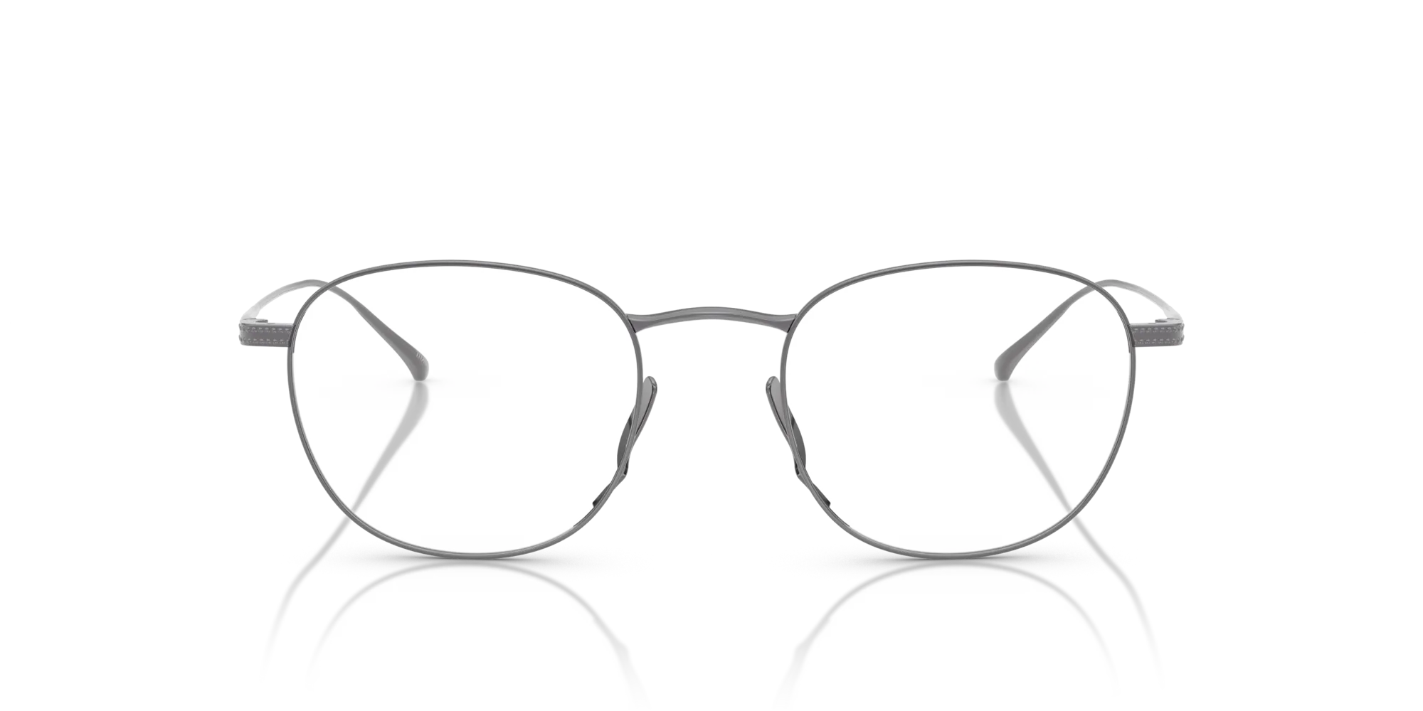 Giorgio Armani AR5148T 3385 Montature da vista Titanio Grigio Pantos Normale - immagine 3