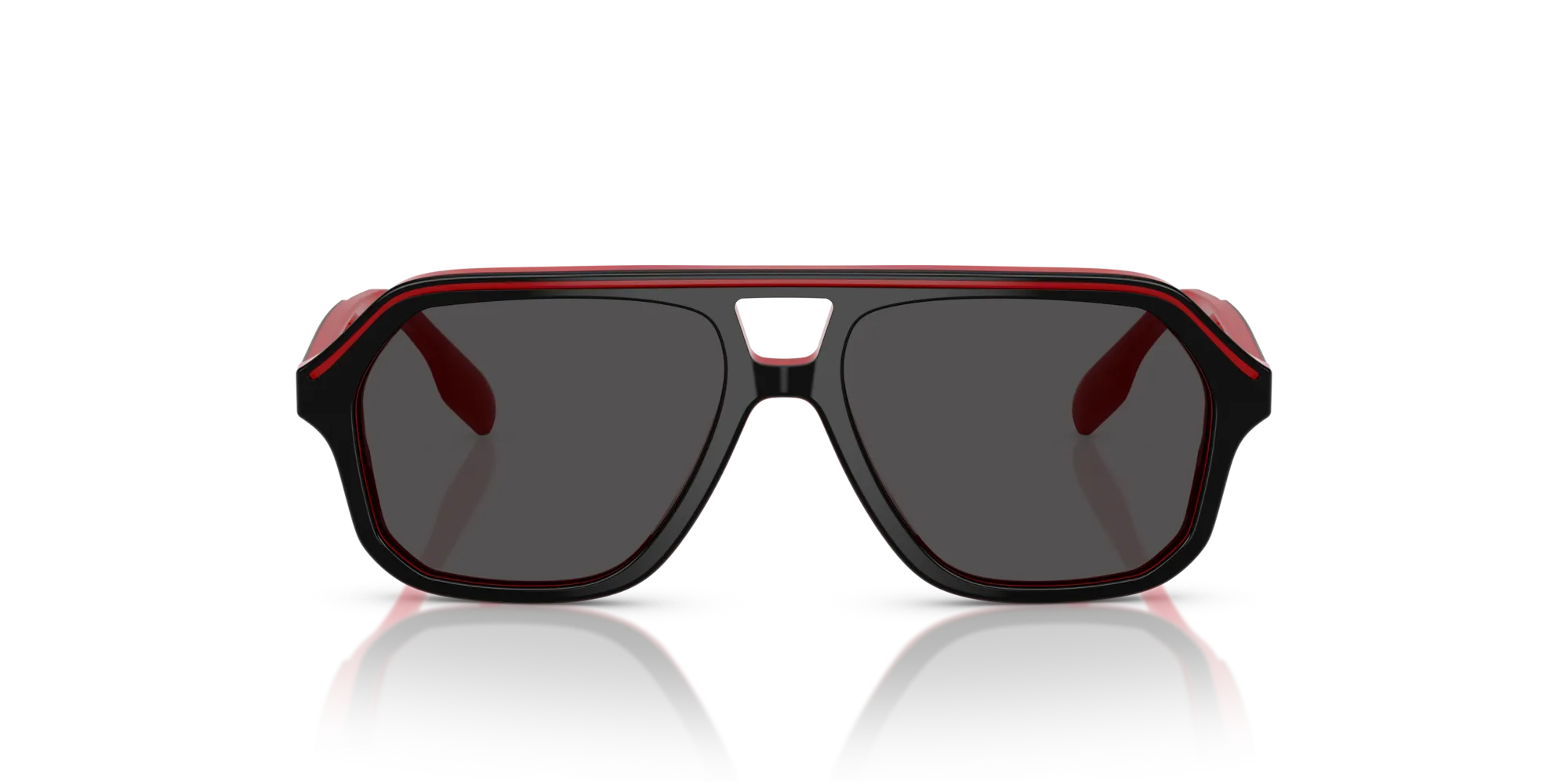 Burberry JB4340 414987 Occhiali da sole Acetato Nero Grigio Geometrica Normale - immagine 3