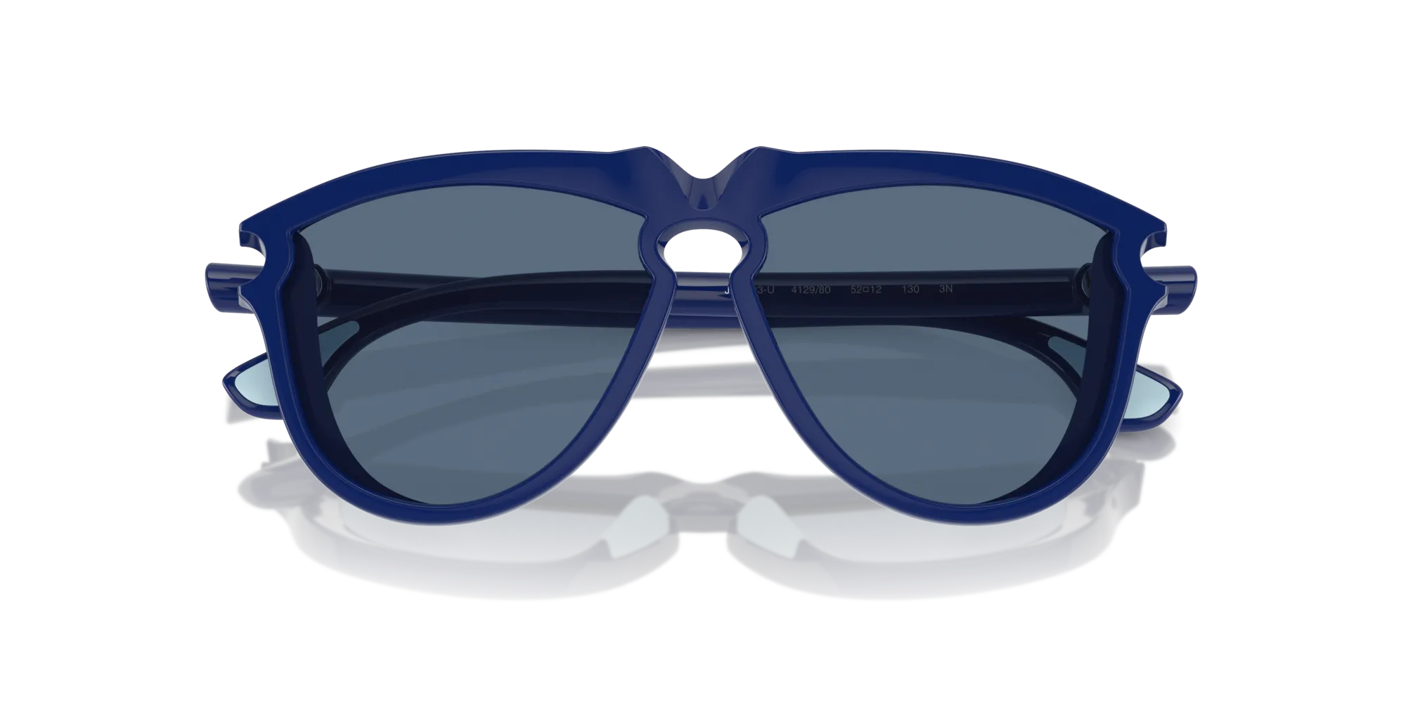 Burberry JB4003U 412980 Occhiali da sole Iniettato Blu Blu Pilot Normale - immagine 2
