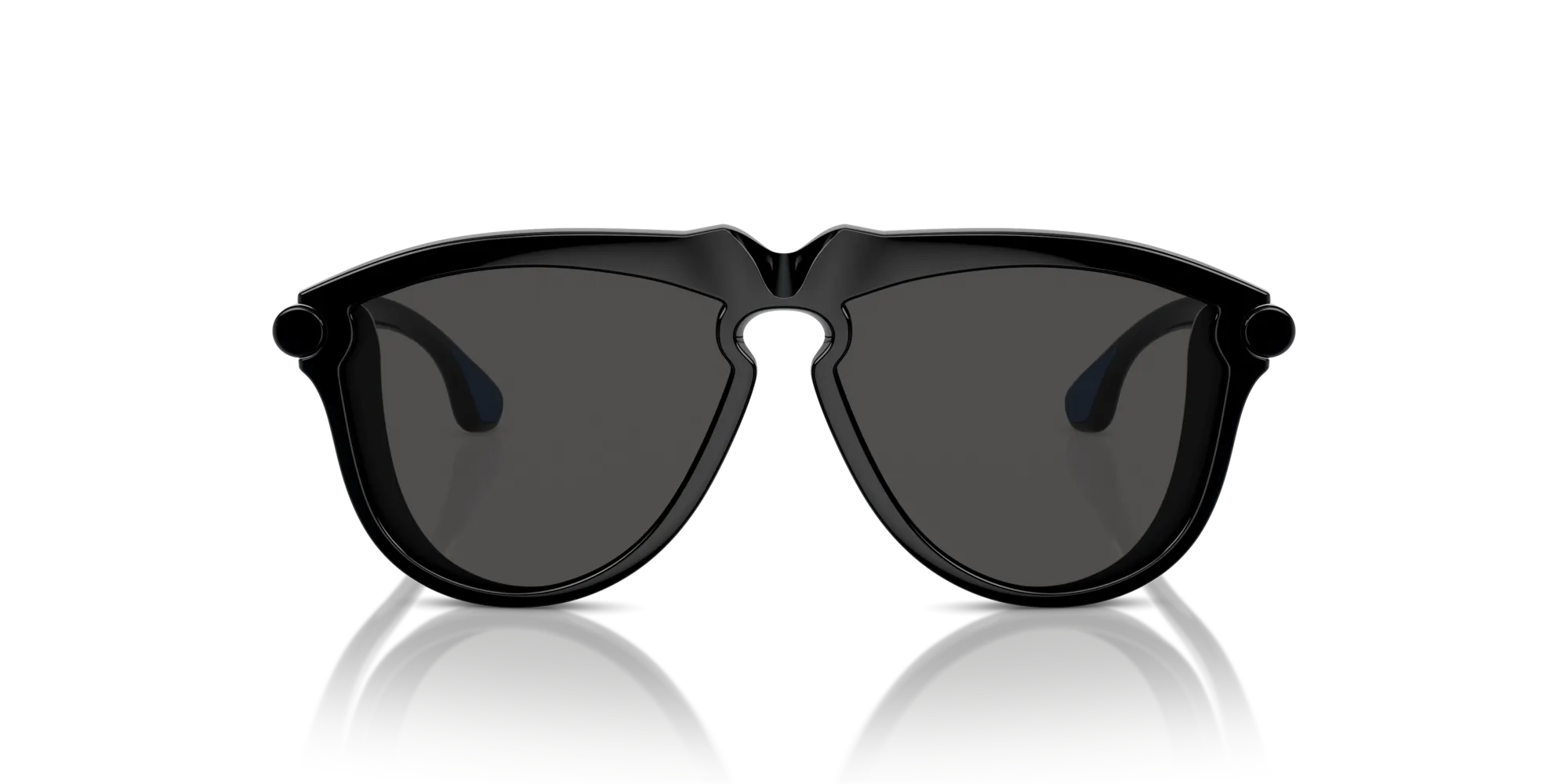 Burberry JB4003U 300187 Occhiali da sole Iniettato Nero Grigio Pilot Normale - immagine 3