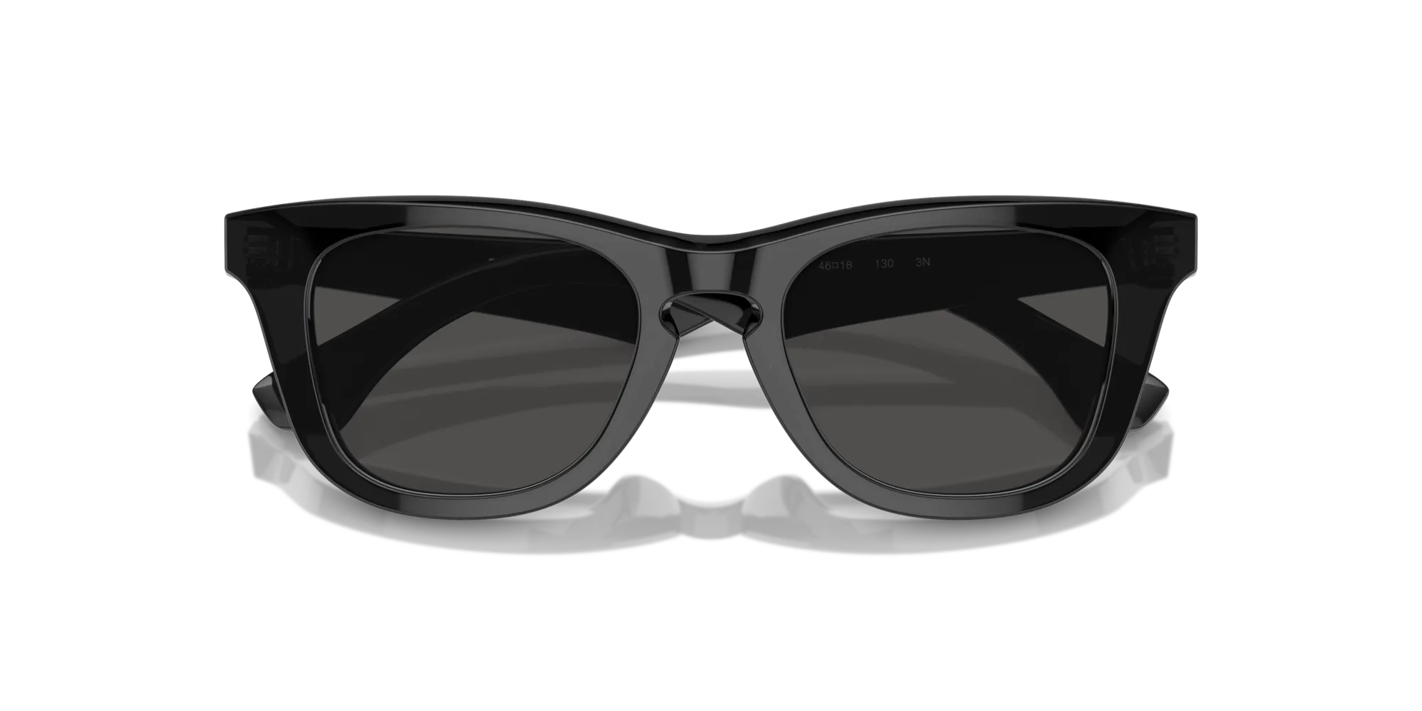 Burberry JB4002 411287 Occhiali da sole Acetato Grigio Grigio Squadrata Normale - immagine 2