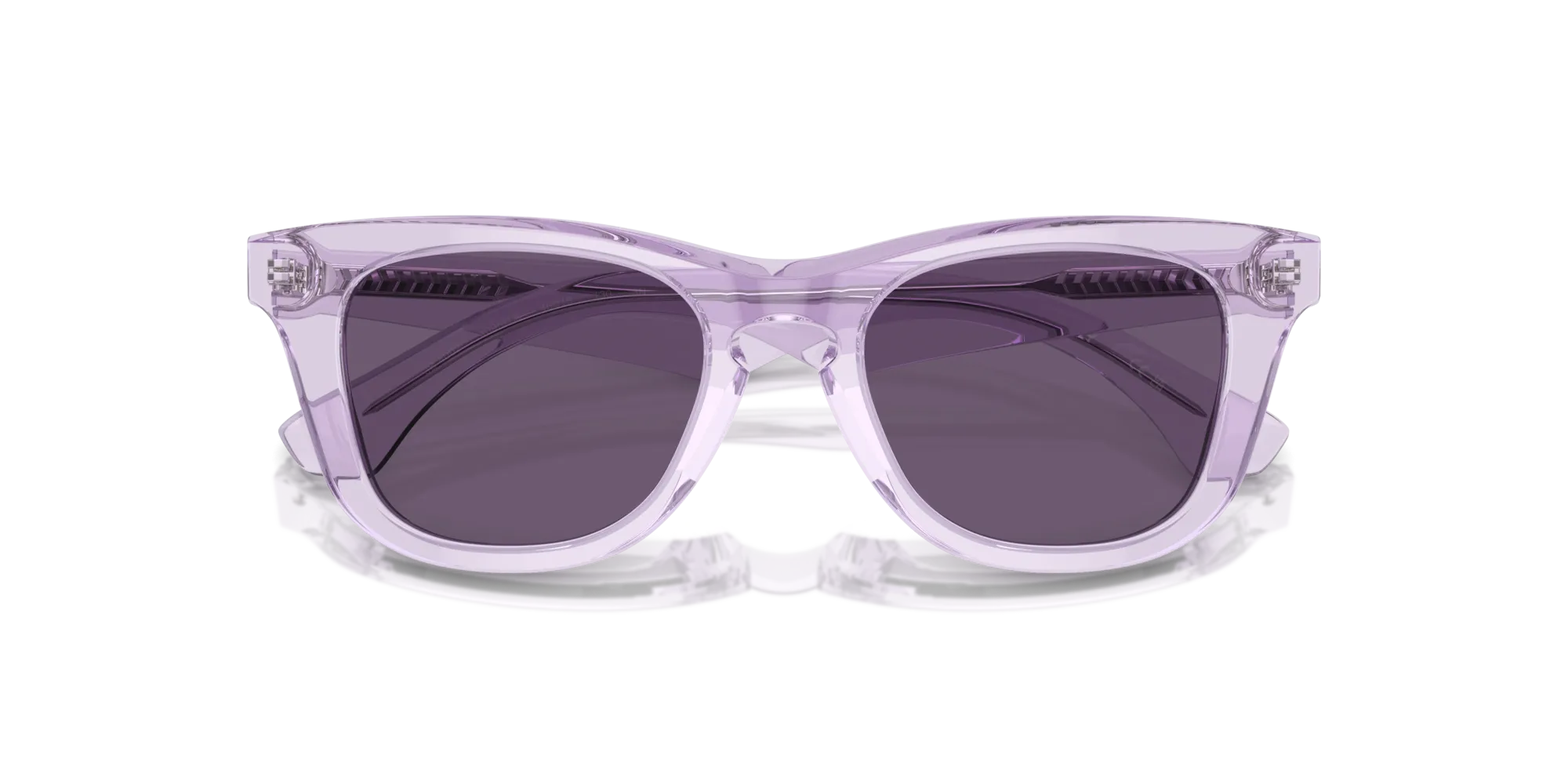 Burberry JB4002 40951A Occhiali da sole Acetato Viola Viola Squadrata Normale - immagine 2