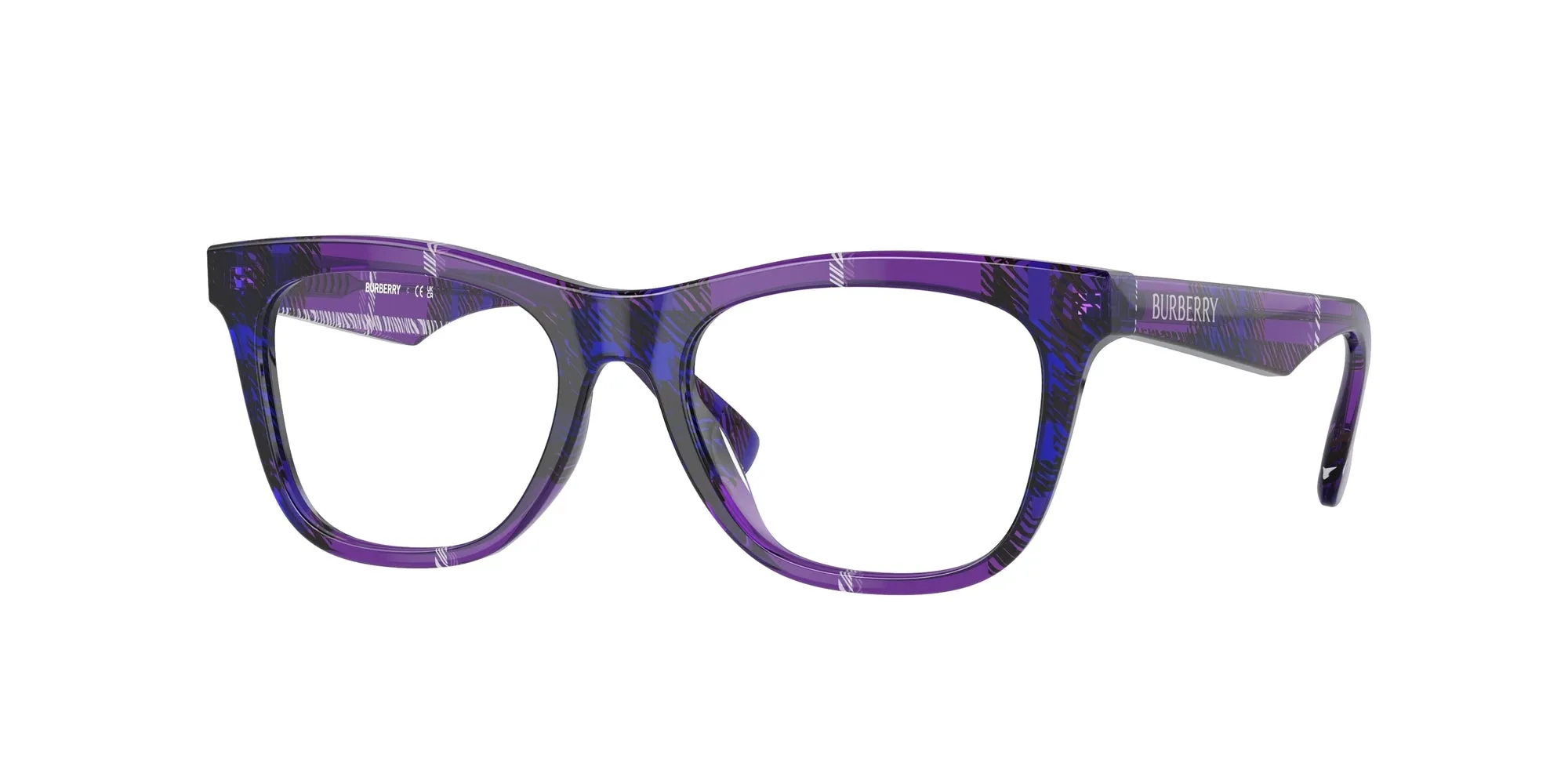 Burberry JB2012 4113 Montature da vista Acetato Viola Squadrata Normale - immagine 1