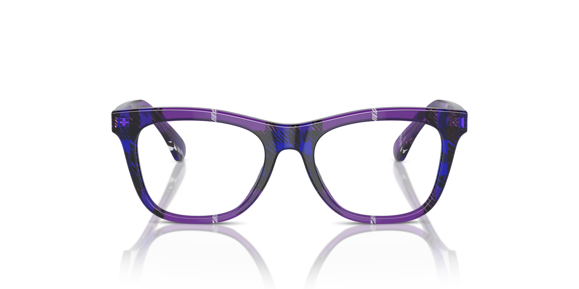 Burberry JB2012 4113 Montature da vista Acetato Viola Squadrata Normale - immagine 3