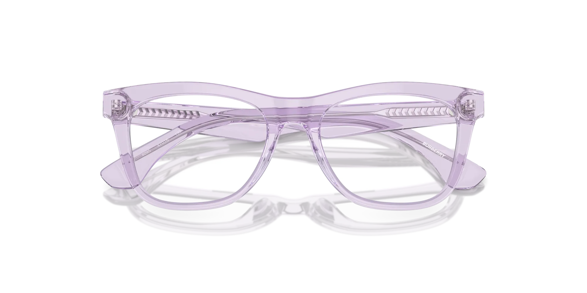 Burberry JB2012 4095 Montature da vista Acetato Viola Squadrata Normale - immagine 2