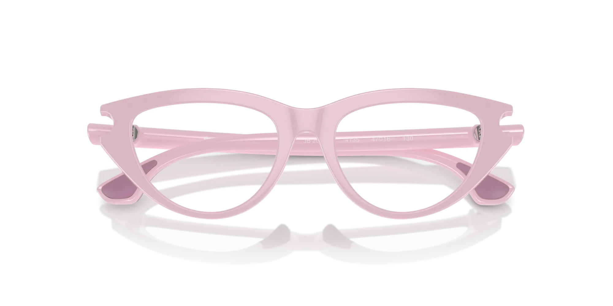 Burberry JB2011U 4135 Montature da vista Iniettato Rosa Cat Eye Normale - immagine 2