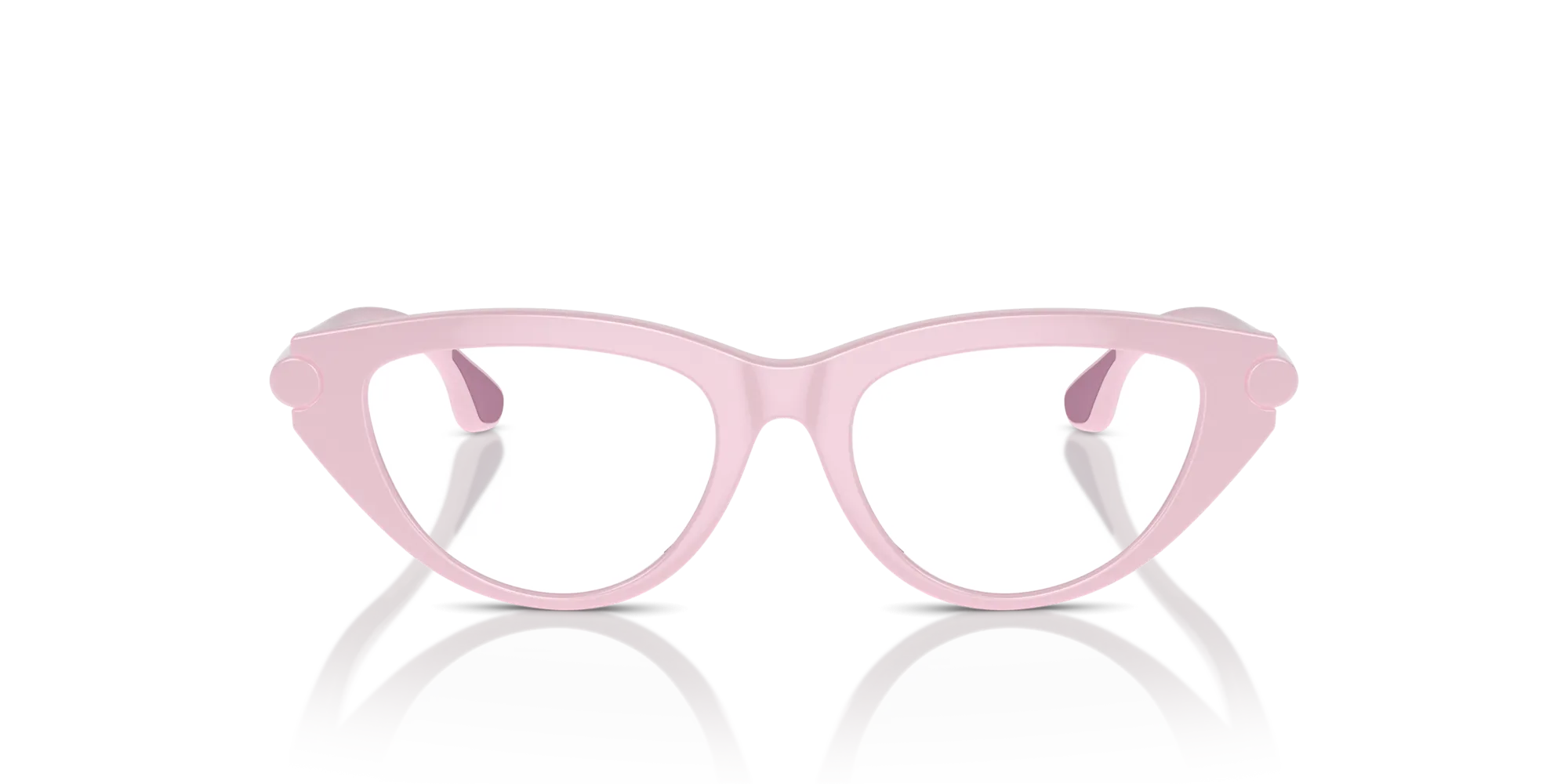 Burberry JB2011U 4135 Montature da vista Iniettato Rosa Cat Eye Normale - immagine 3