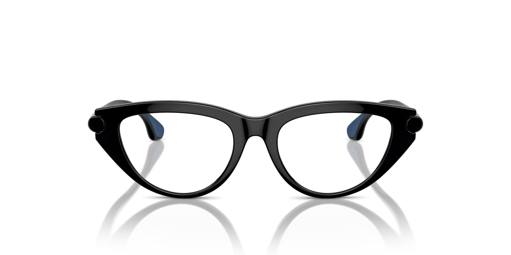 Burberry JB2011U 3001 Montature da vista Iniettato Nero Cat Eye Normale - immagine 3