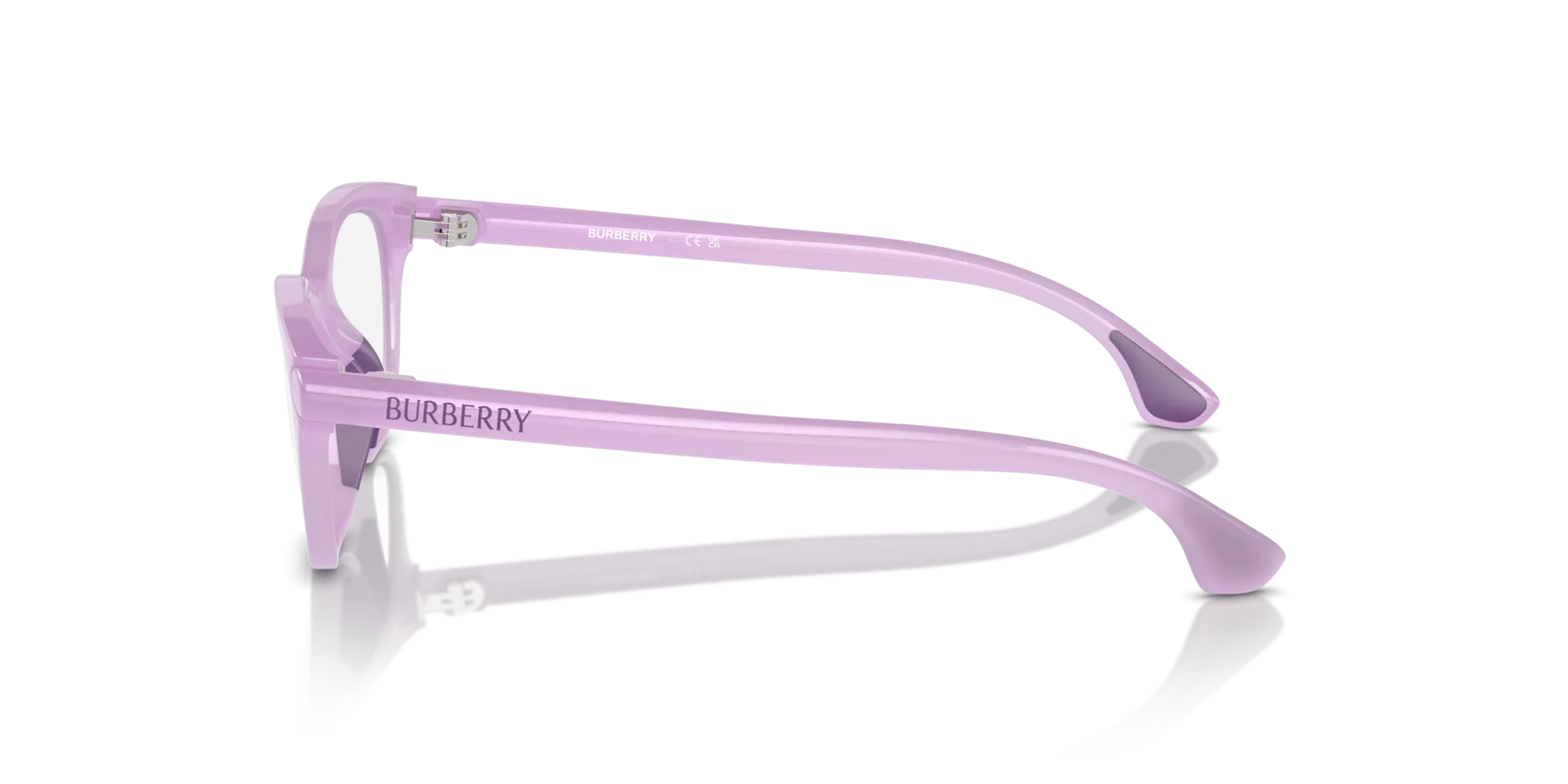 Burberry JB2010U 4133 Montature da vista Iniettato Viola Squadrata Normale - immagine 4