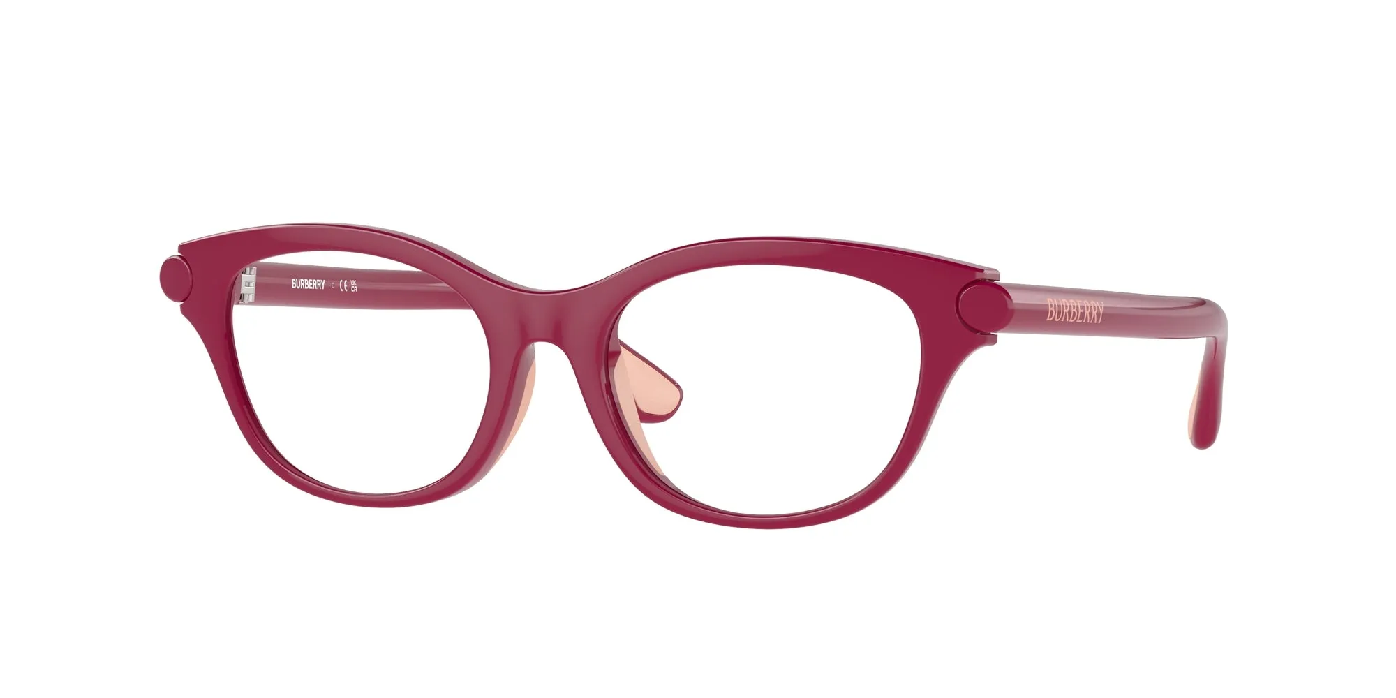 Burberry JB2010U 4131 Montature da vista Iniettato Rosa Squadrata Normale - immagine 1