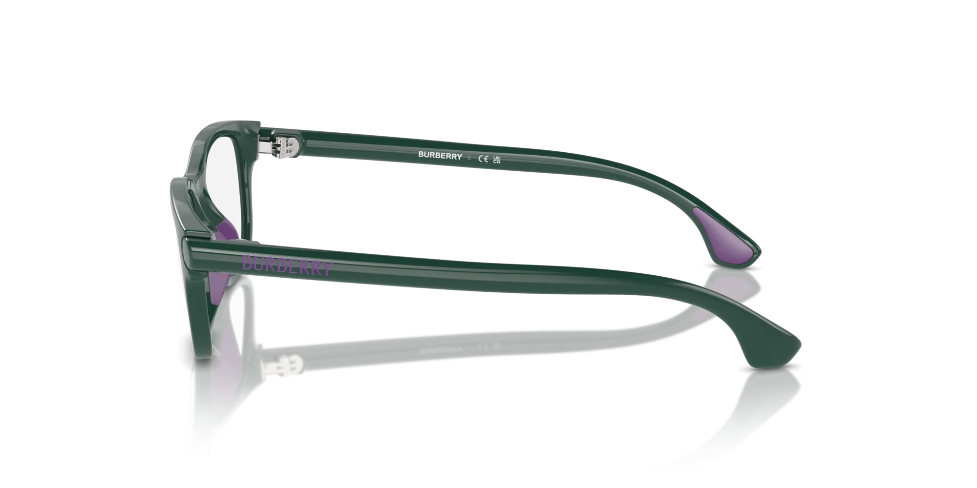 Burberry JB2009U 4130 Montature da vista Iniettato Verde Squadrata Normale - immagine 4