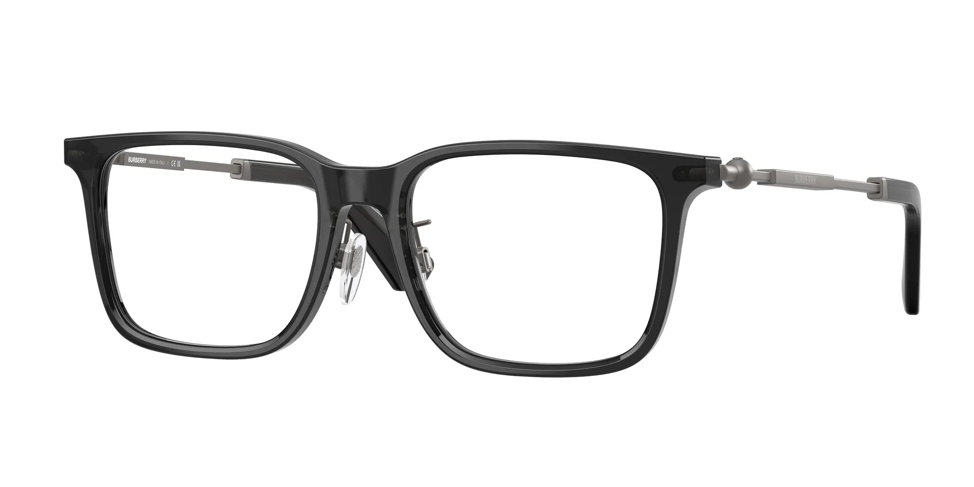 Burberry BE2426D 4112 Montature da vista Acetato Grigio Squadrata Normale - immagine 1