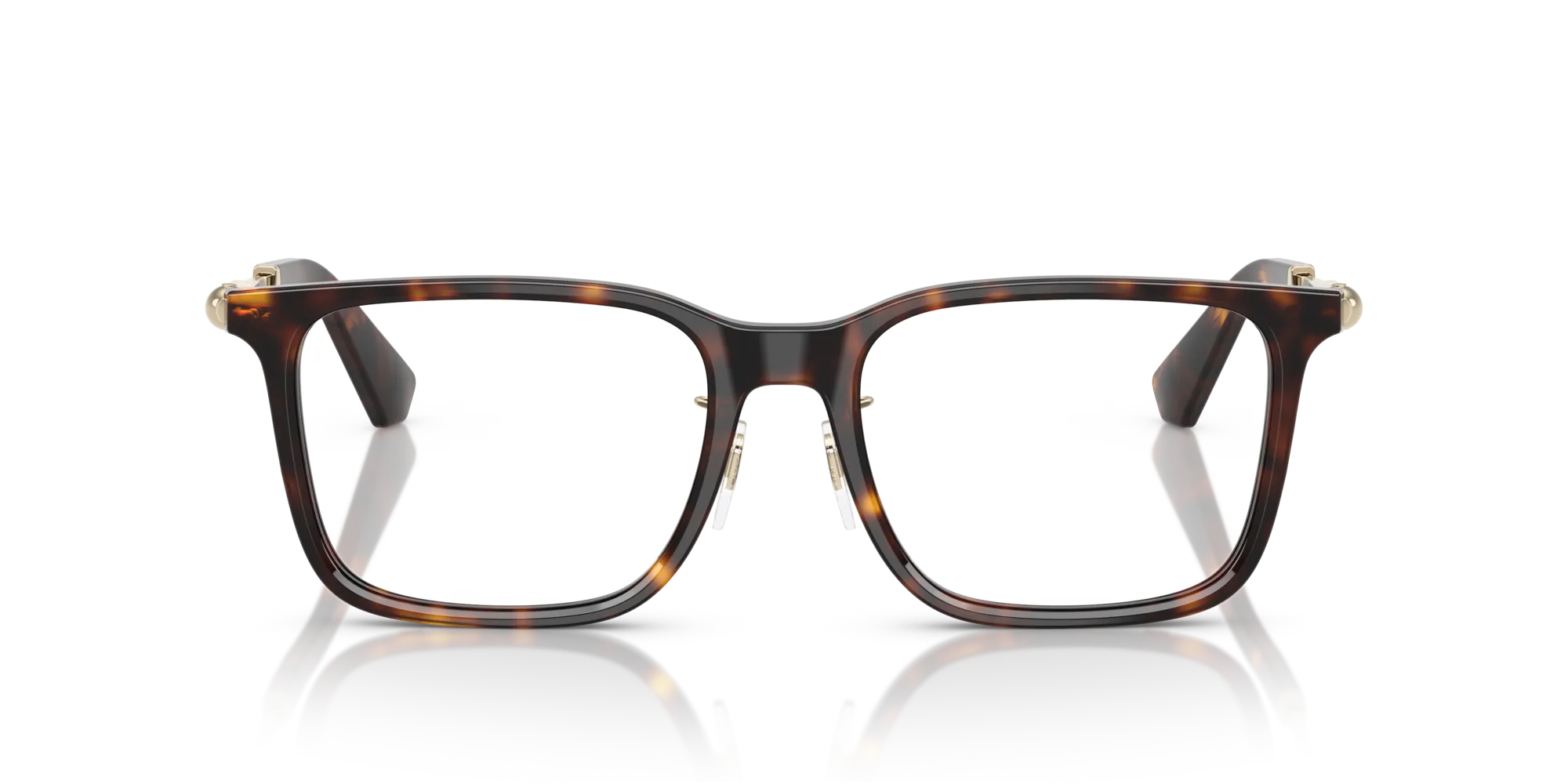 Burberry BE2426D 3002 Montature da vista Acetato Marrone Trasparente Squadrata Normale - immagine 3