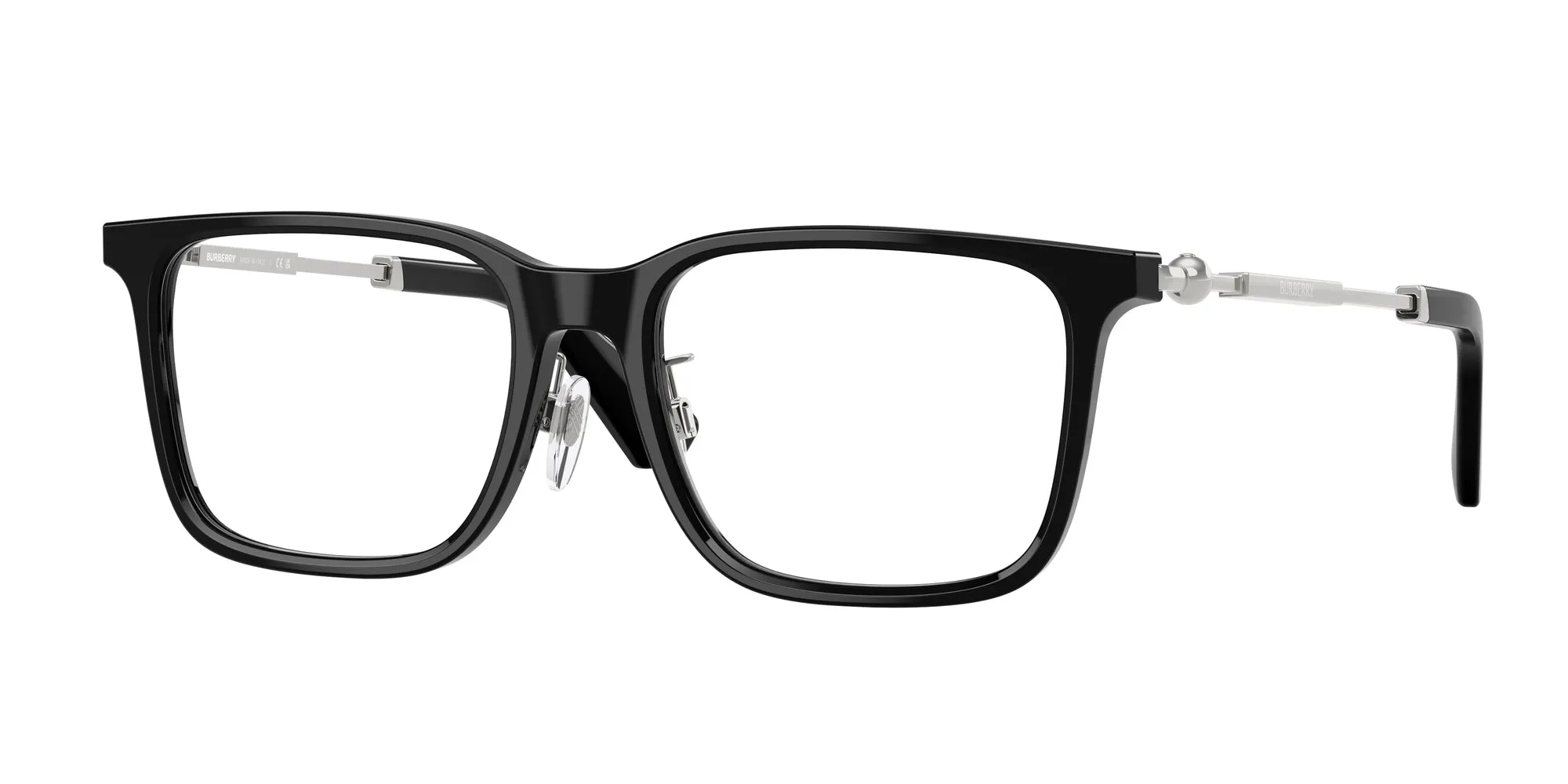 Burberry BE2426D 3001 Montature da vista Acetato Nero Squadrata Normale - immagine 1