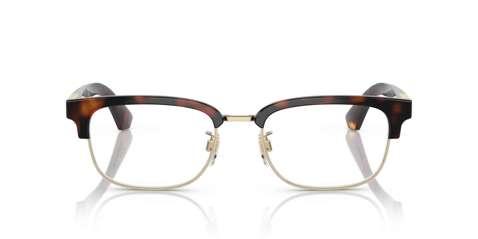 Burberry BE2424D 3002 Montature da vista Iniettato Oro Trasparente Squadrata Normale - immagine 3