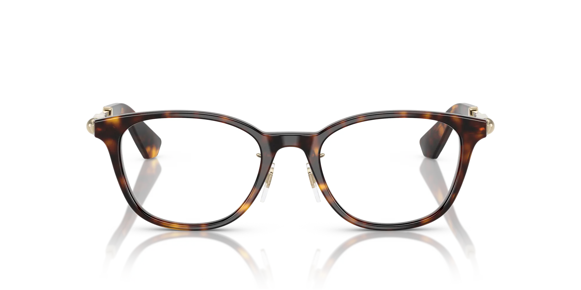 Burberry BE2423D 3002 Montature da vista Acetato Marrone Pantos Normale - immagine 3