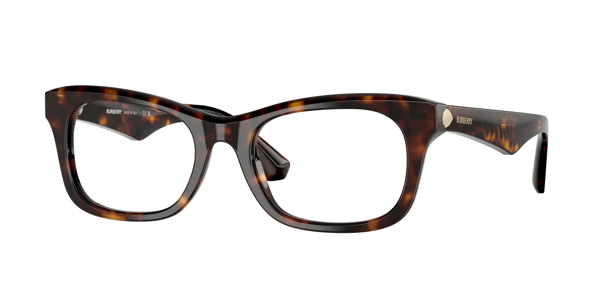 Burberry BE2422 3002 Montature da vista Acetato Marrone Squadrata Normale - immagine 1