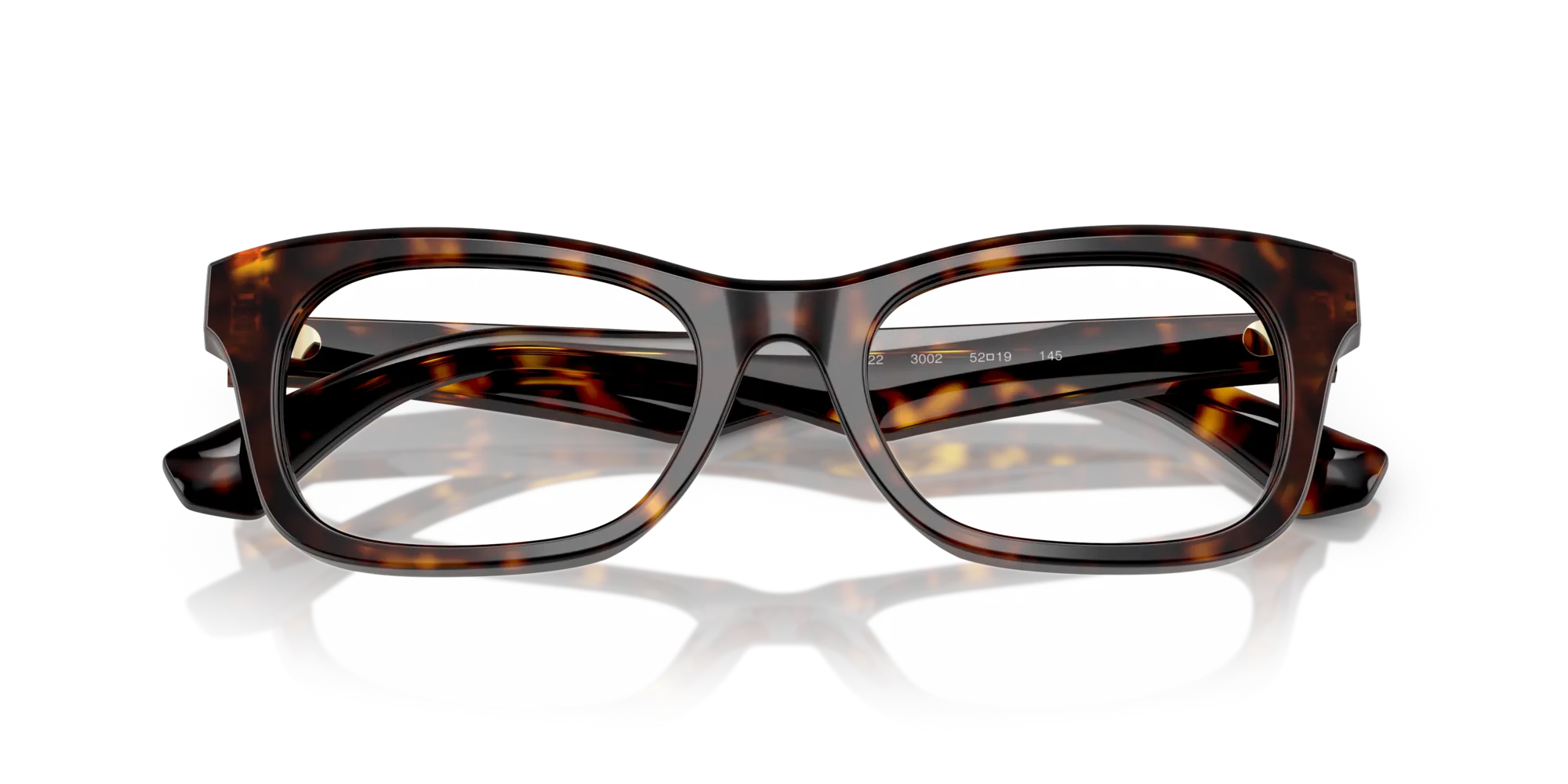 Burberry BE2422 3002 Montature da vista Acetato Marrone Squadrata Normale - immagine 2