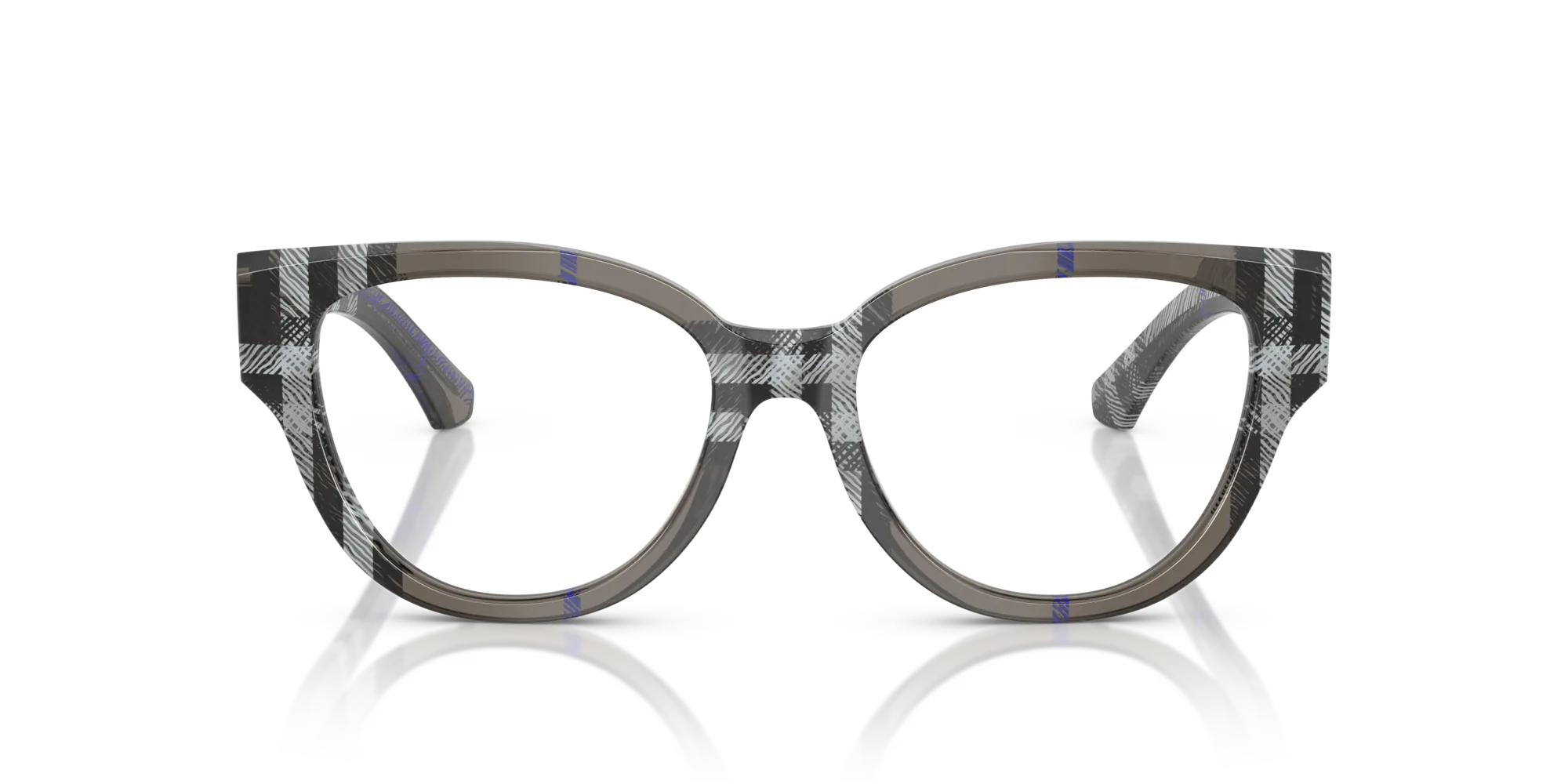 Burberry BE2421 4147 Montature da vista Acetato Grigio Pantos Normale - immagine 3