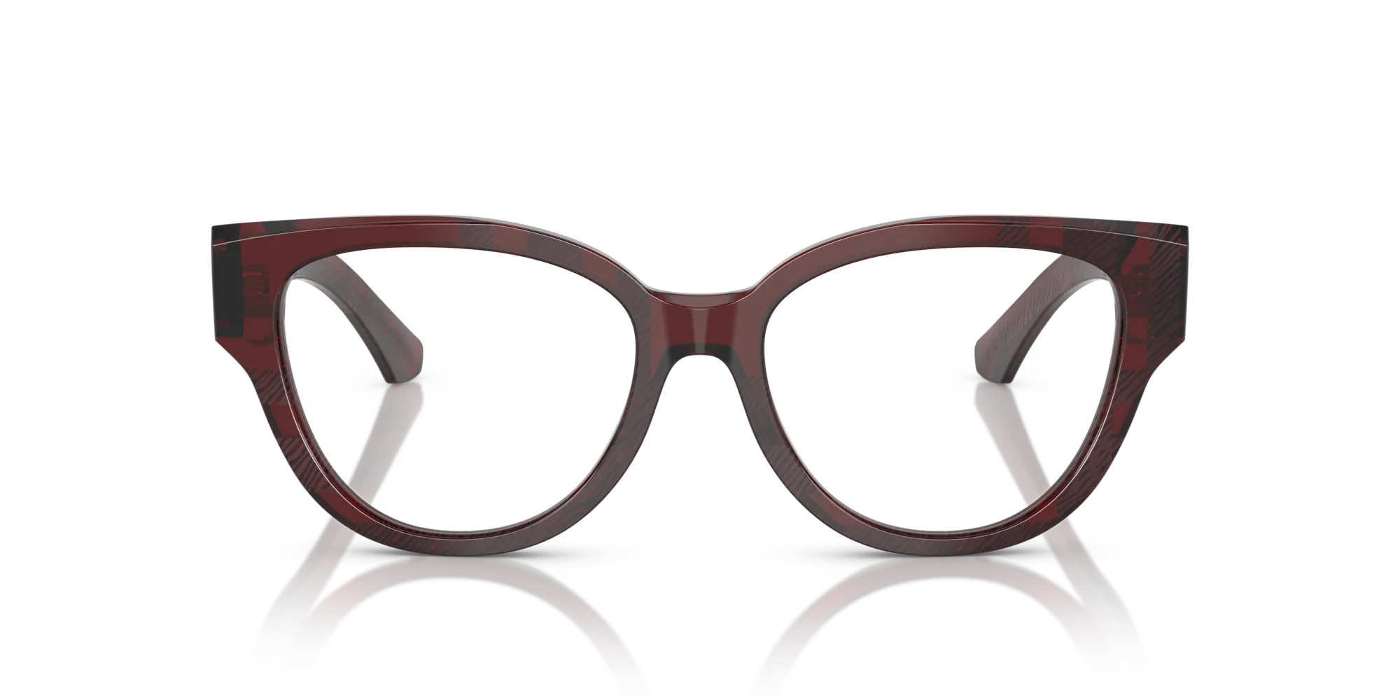 Burberry BE2421 4115 Montature da vista Acetato Rosso Pantos Normale - immagine 3